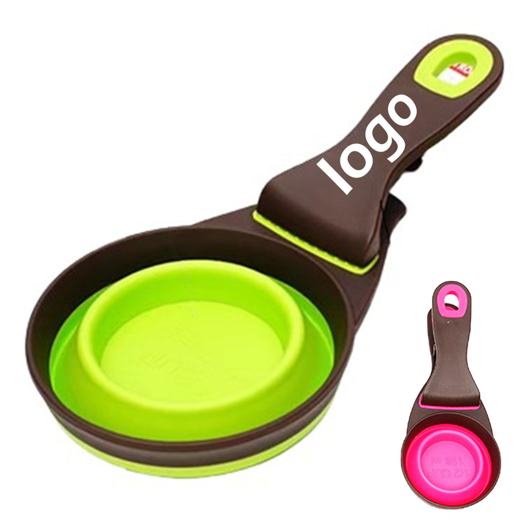 Folding Silicone Pet Spoon
