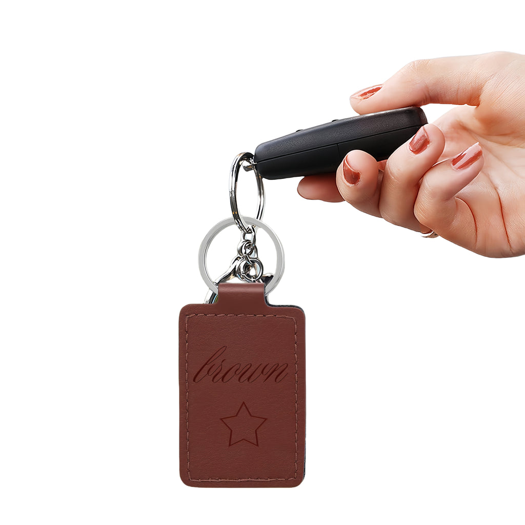PU Leather Keychain