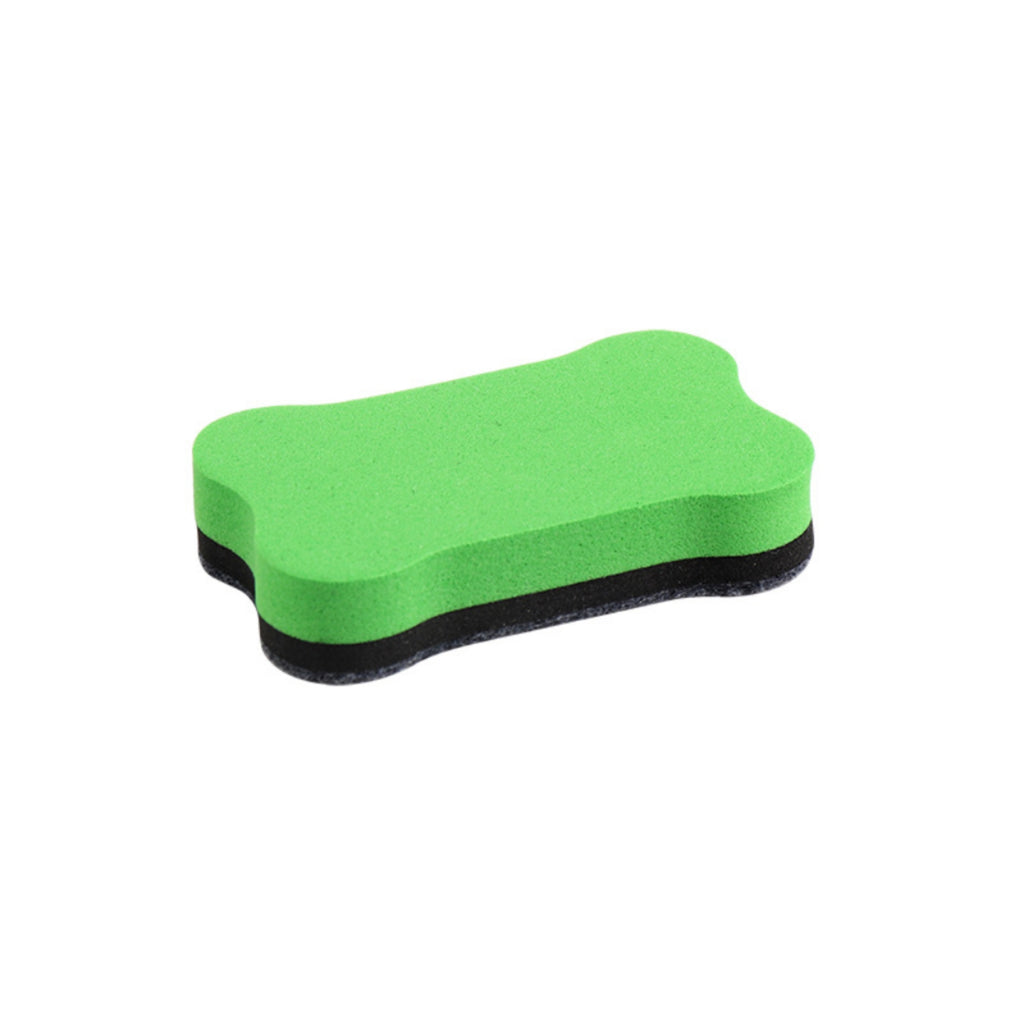 Kids Whiteboard Eraser Felt Bone Colorful Dustless NonToxic