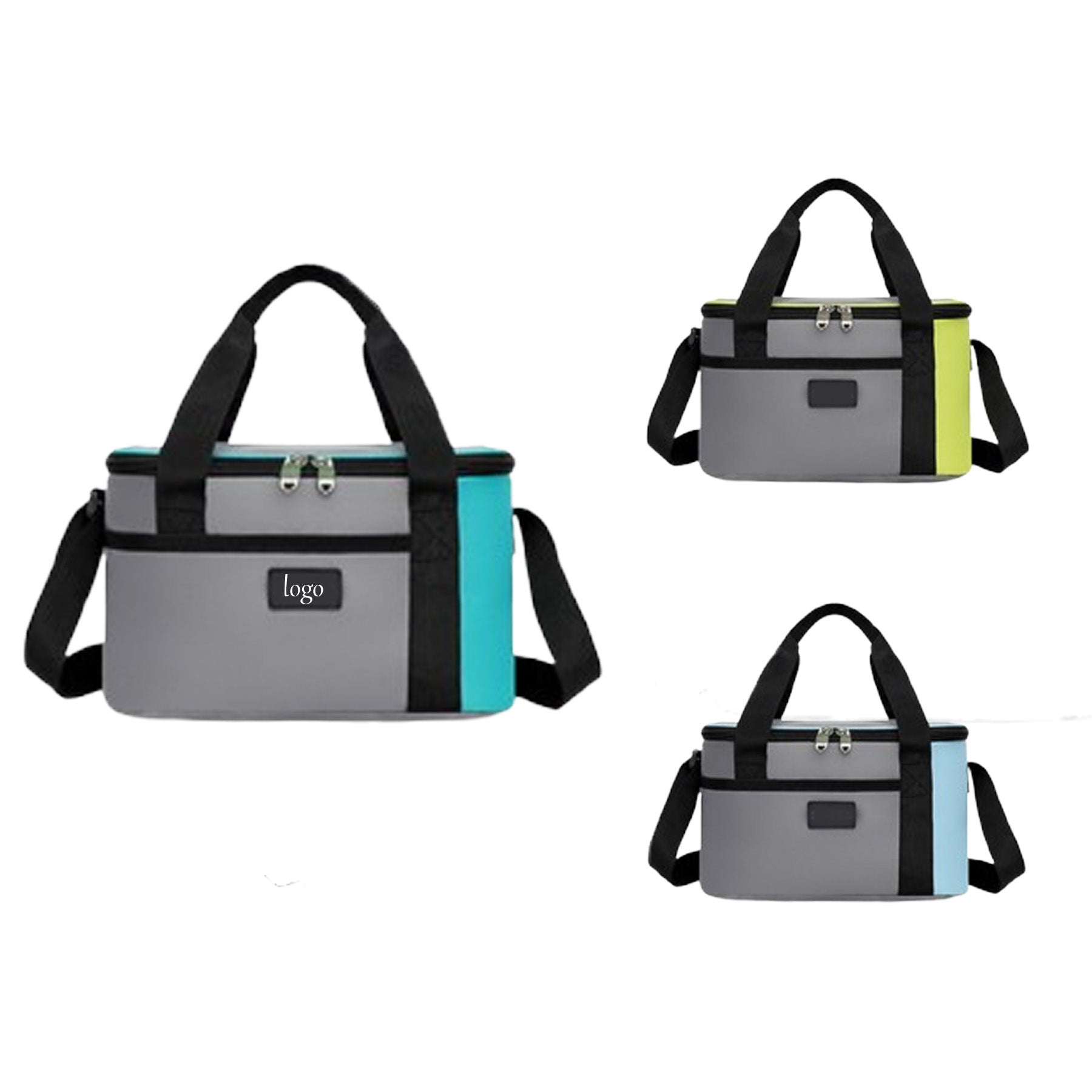 Color Matching Shoulder And Shoulder Thermal Bag
