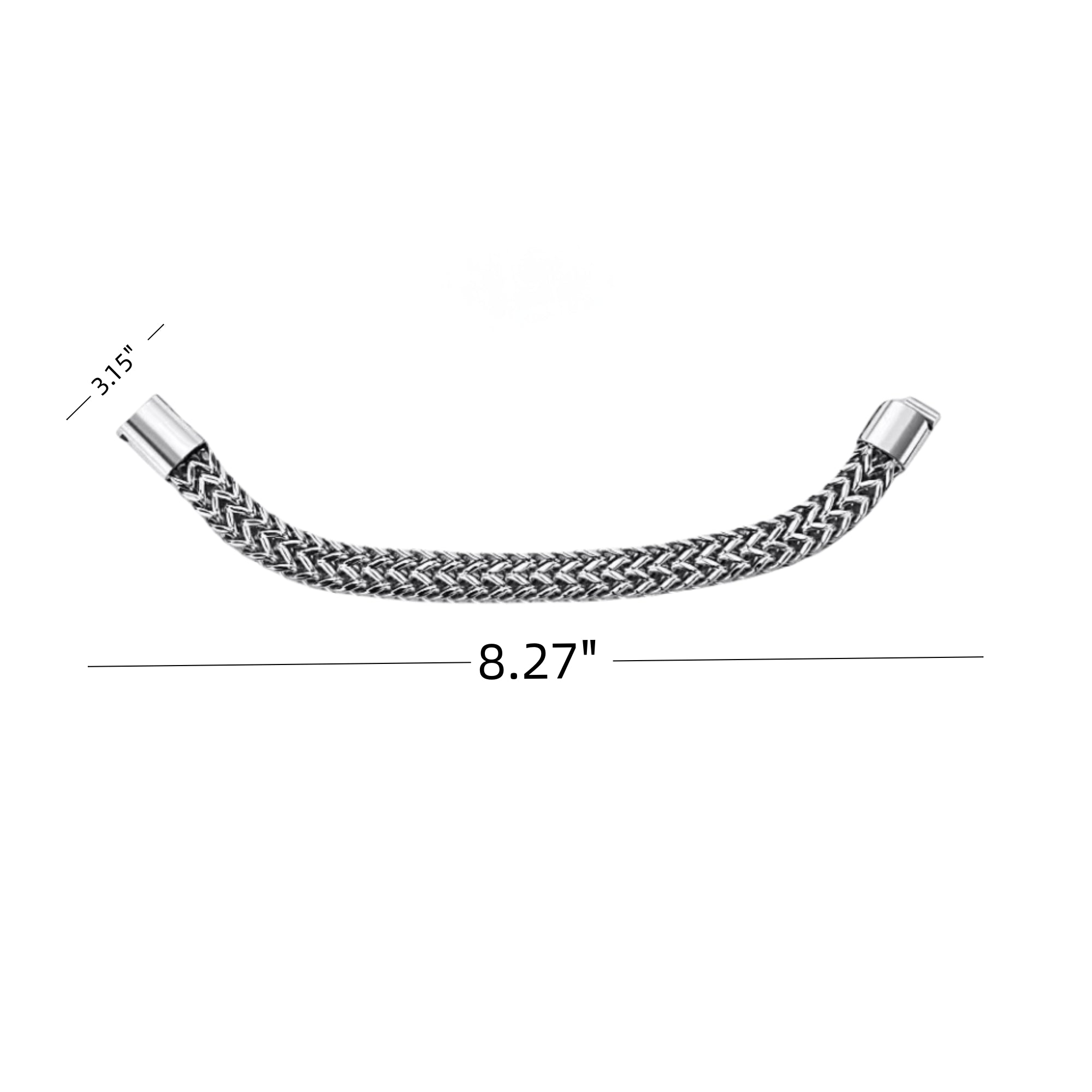 Stainless Steel Cuban Link Men's Bracelet