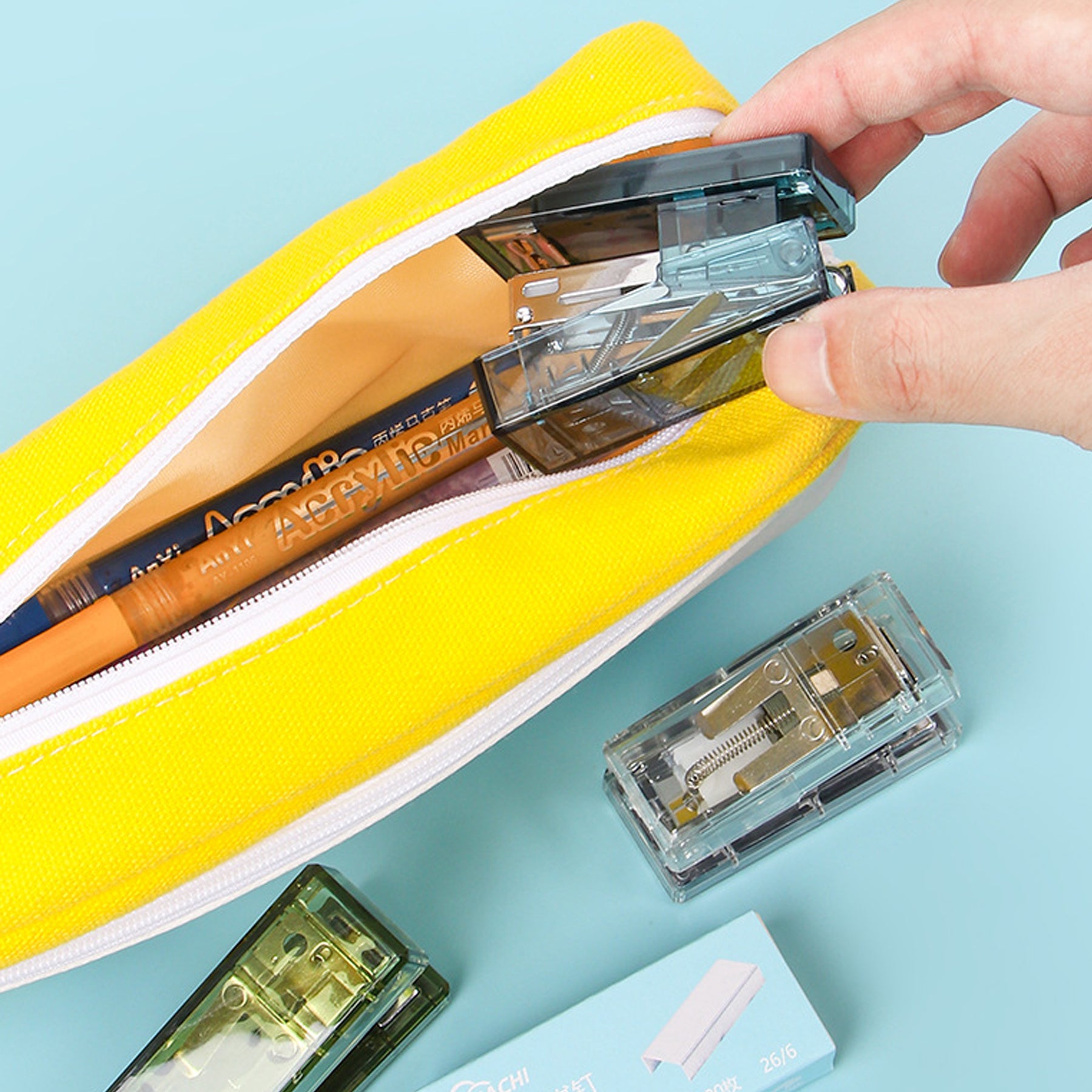 Transparent Mini Stapler