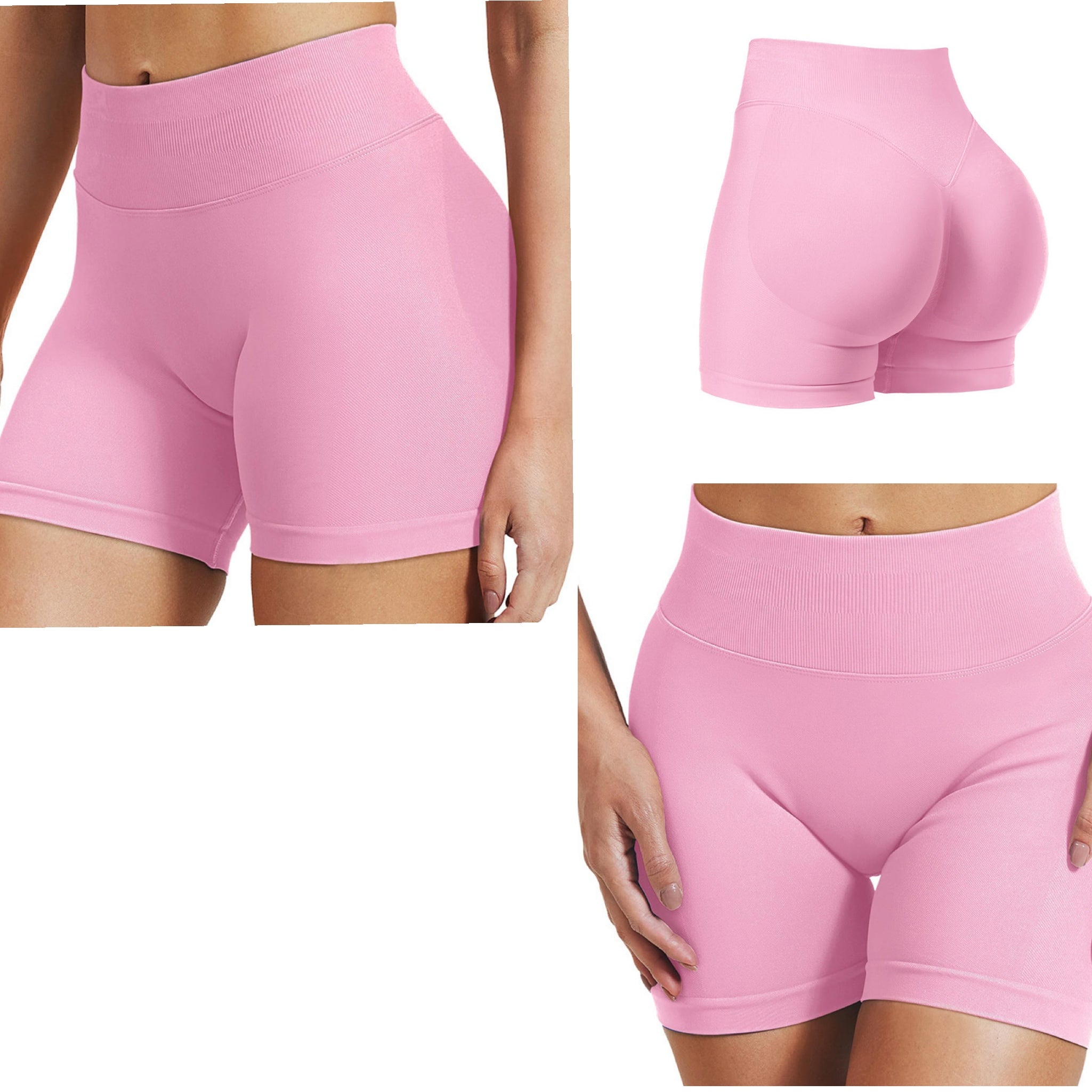 High-Waisted Butt-Lifting Compression Yoga Pants