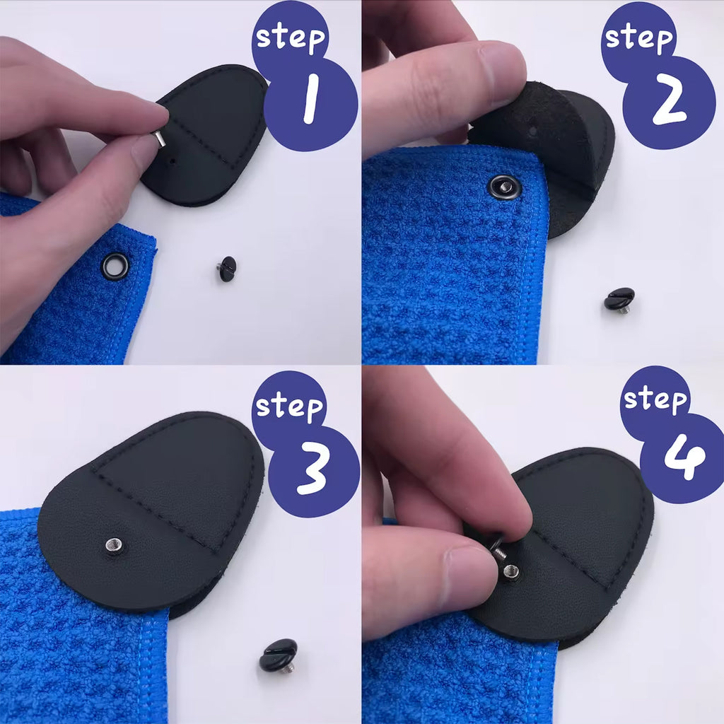 Microfiber Magnetic Golf Towel