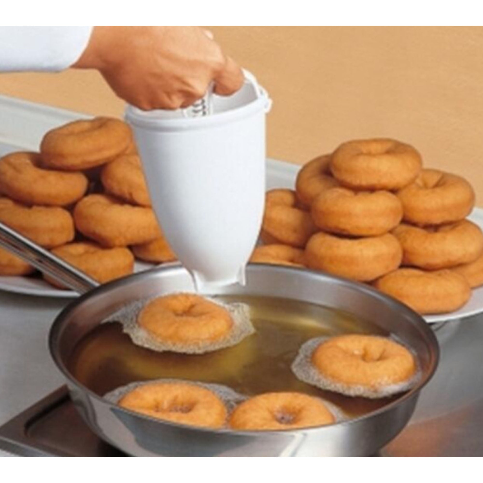 Plastic Doughnut Maker Mold - Easy-to-Use Donut Making Tool
