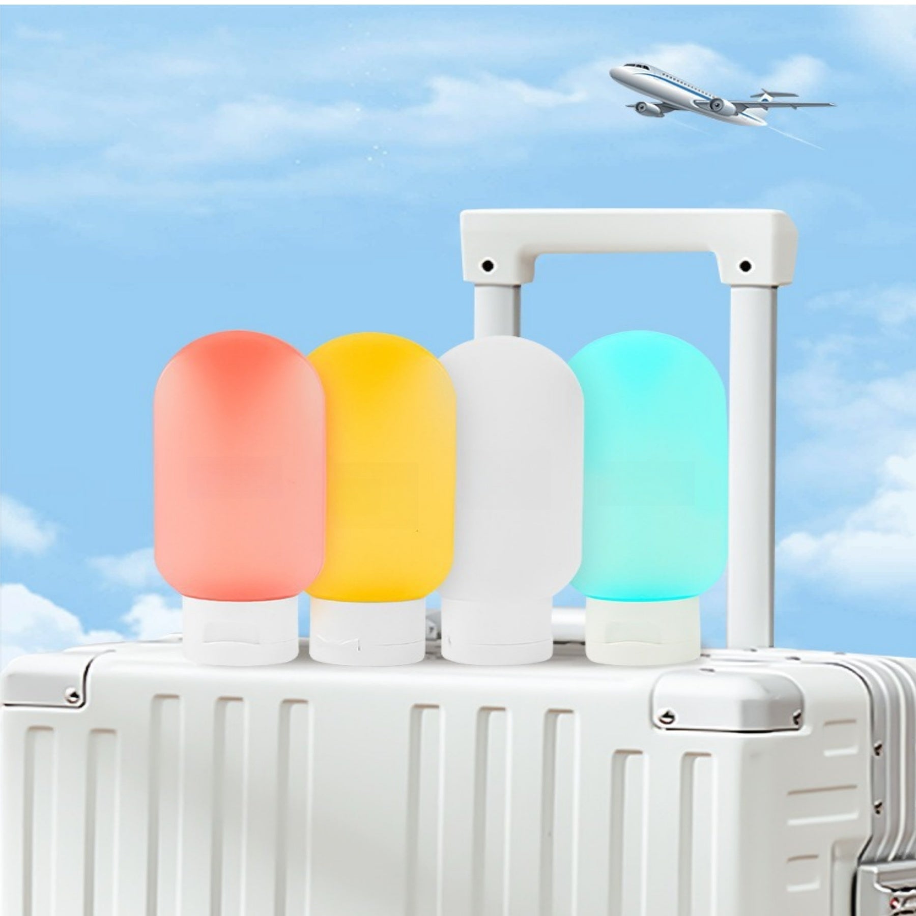 Portable Toiletry Dispenser Bottles