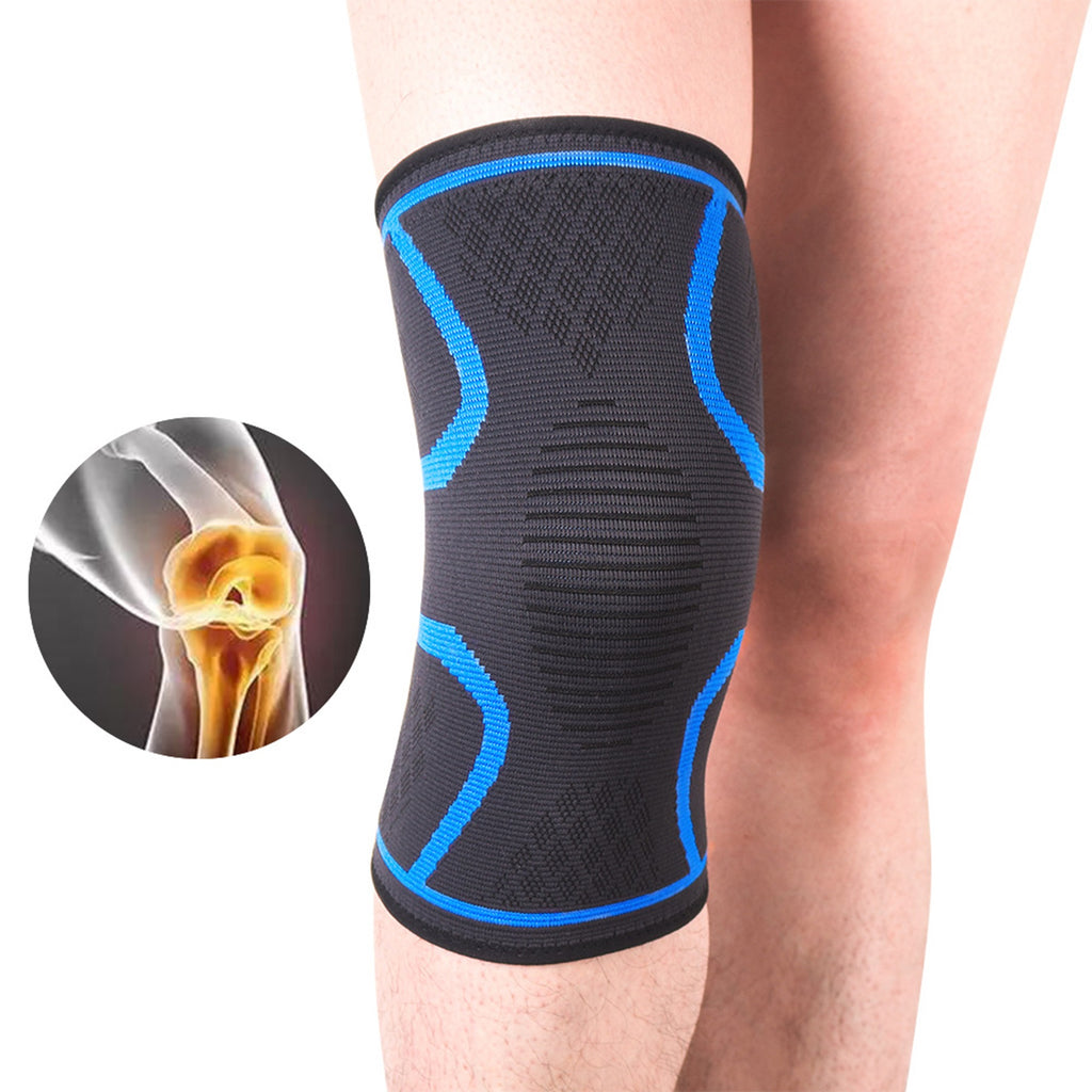 Knitted Nylon Sports Knee Pads For Men And Women