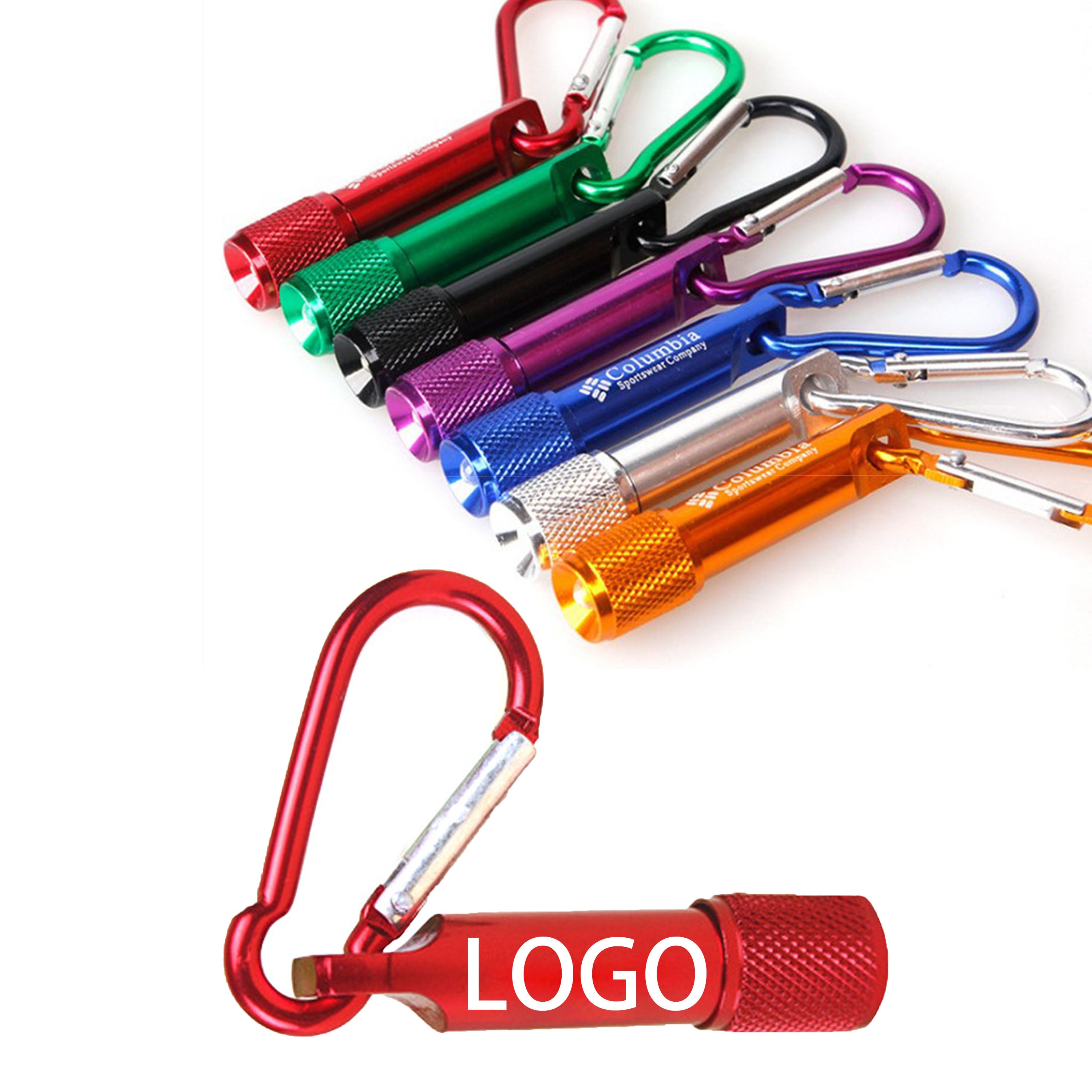 Customizable Portable Keychain Mini Flashlight