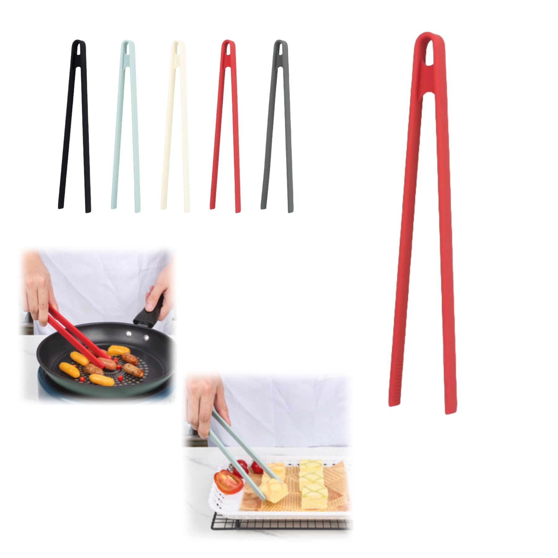 Outdoor Camping Barbecue Tongs