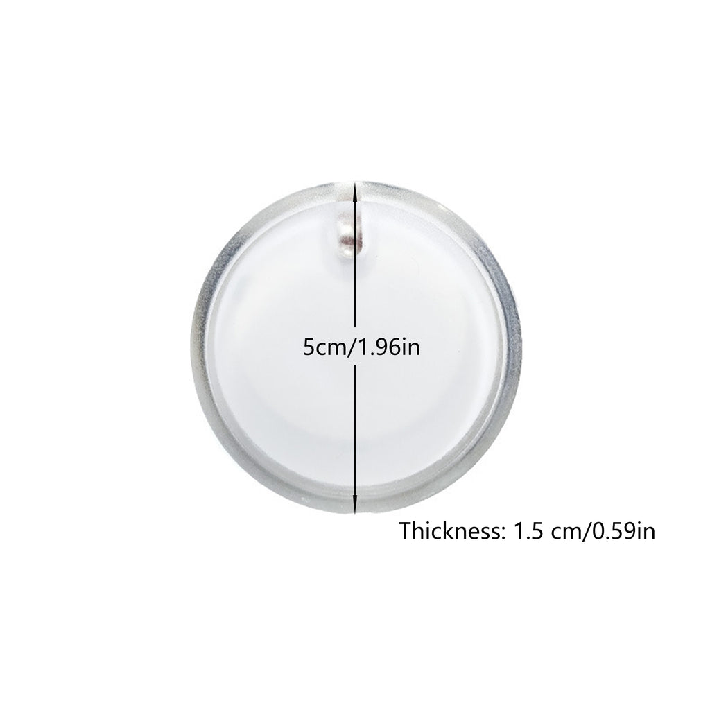 Acrylic Led Light-Up Badge Safety Pin Label For Party