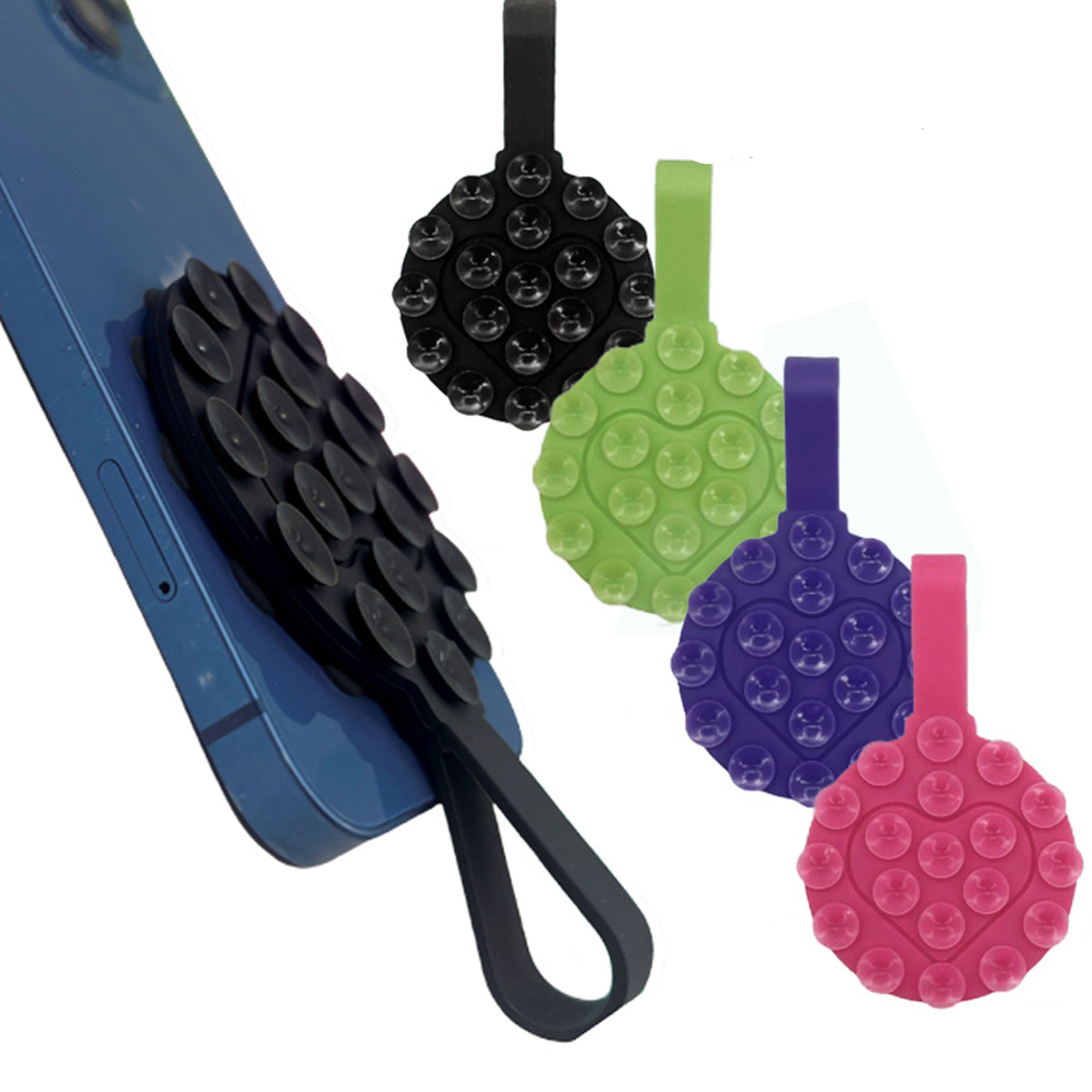 Silicone Suction Cup Phone Case Mount