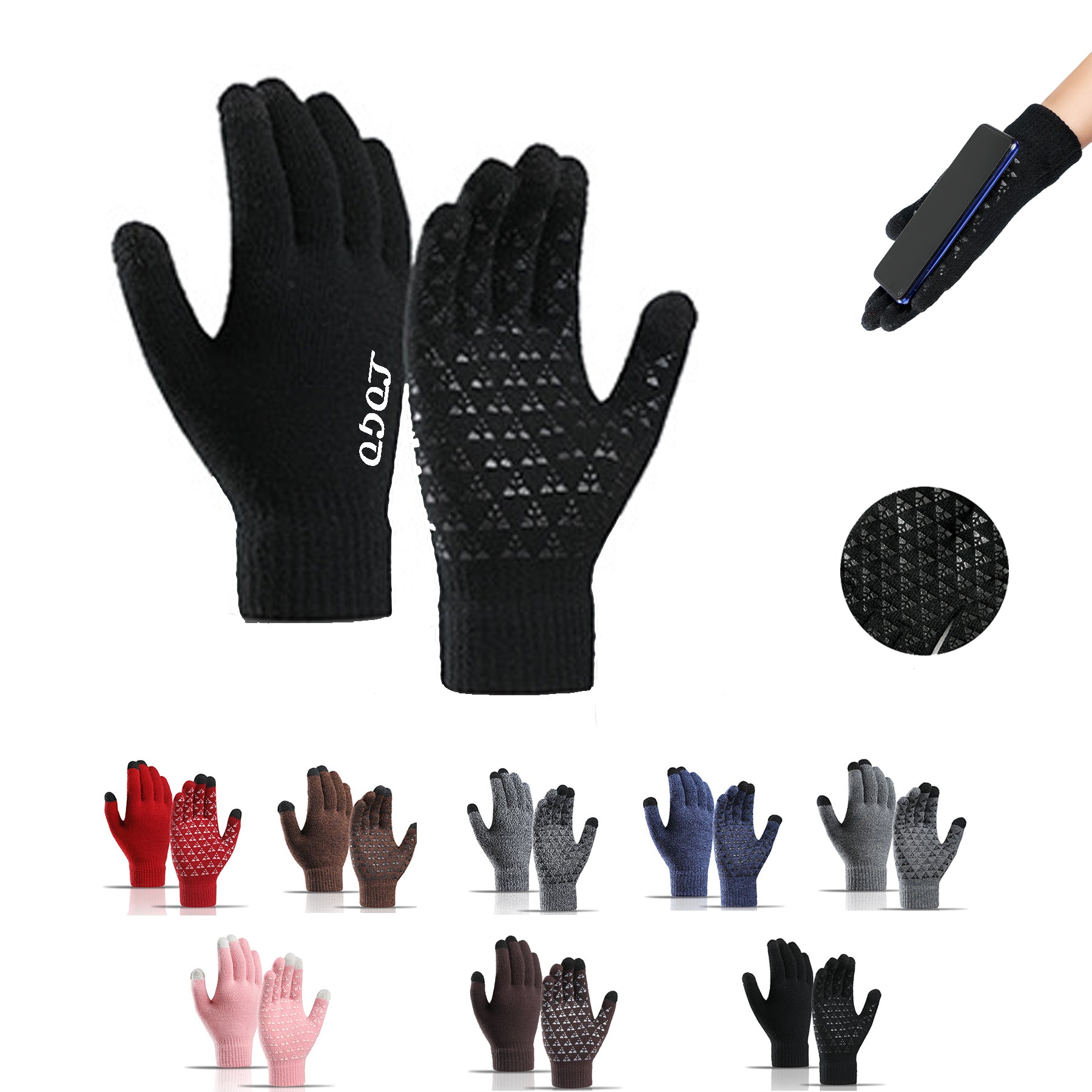 Touch Screen Knitted Warmth Gloves