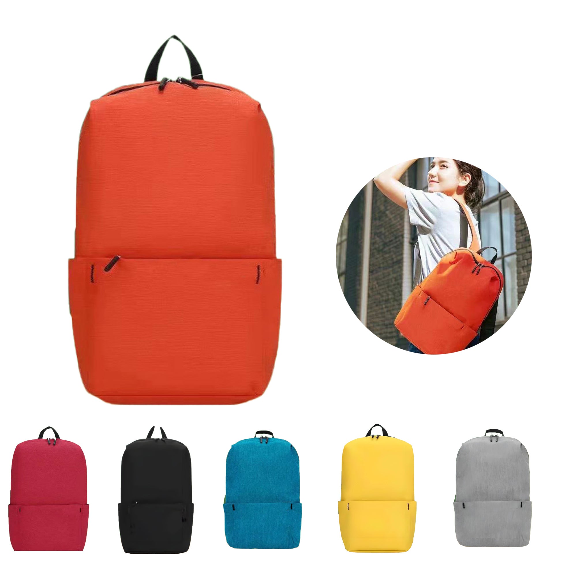 Outdoor Student Backpack-Water-Resistant Dual-Strap Bag