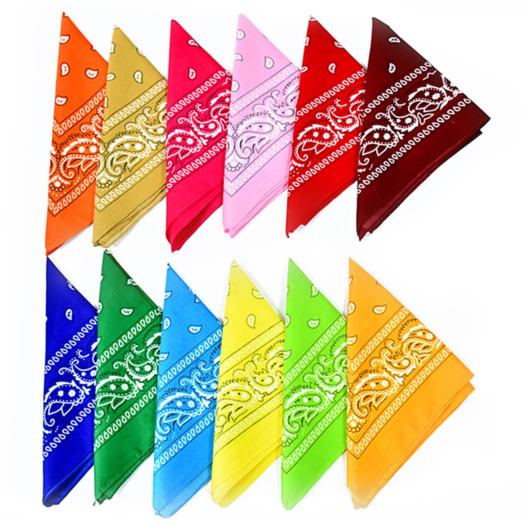 Vintage Style Printed Bandana