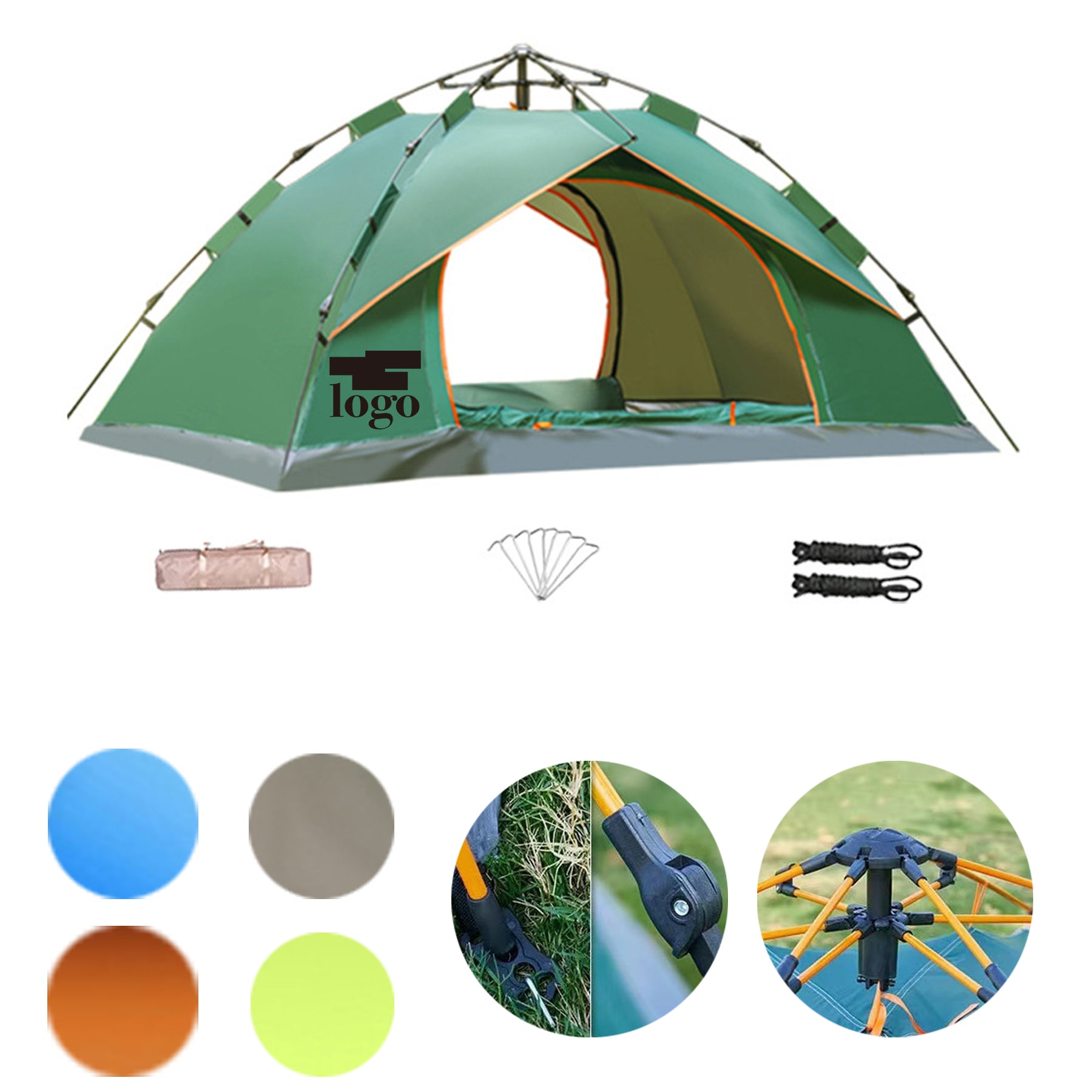 Automatic Outdoor Quick Opening Portable Camping Tent