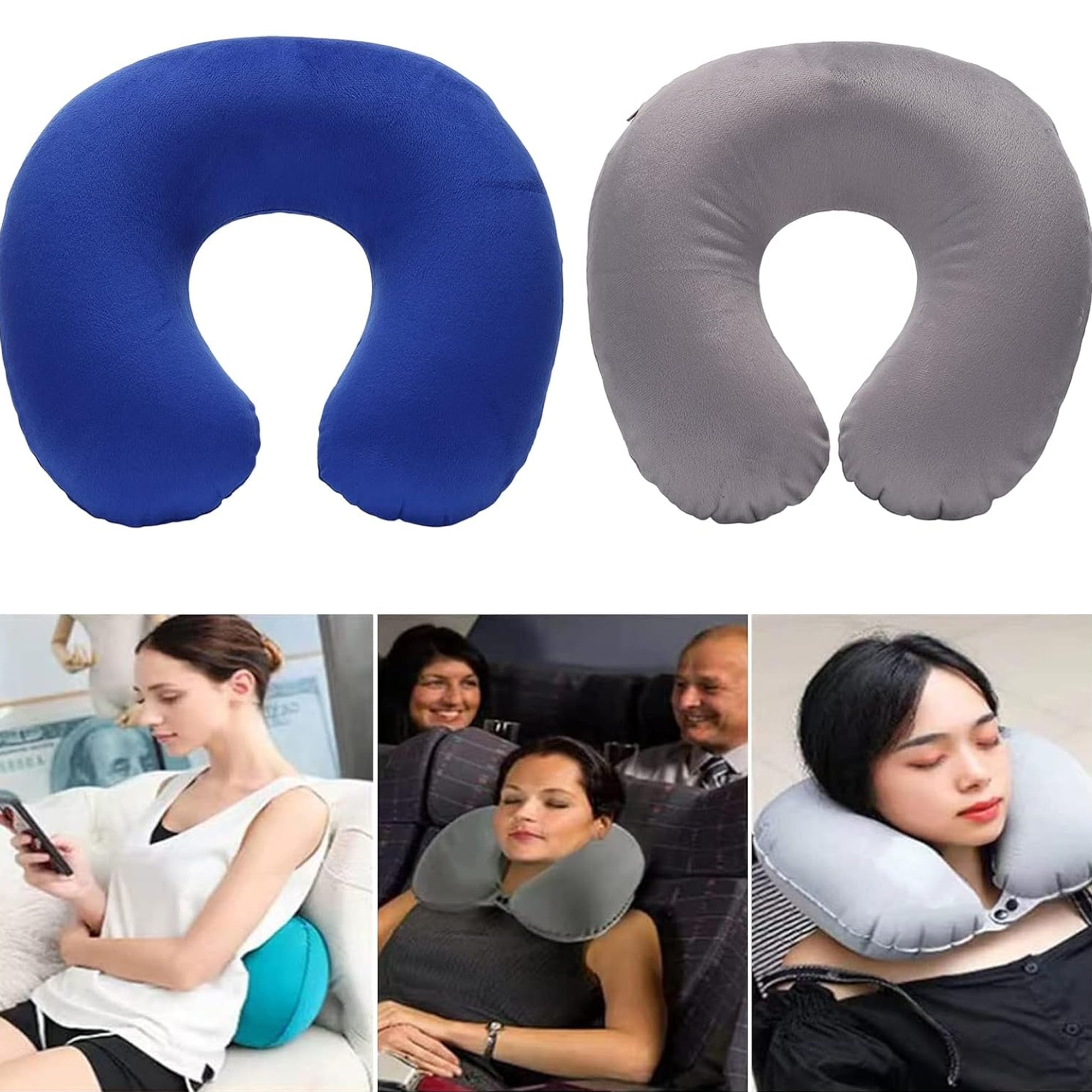Inflatable Travel Neck Pillow