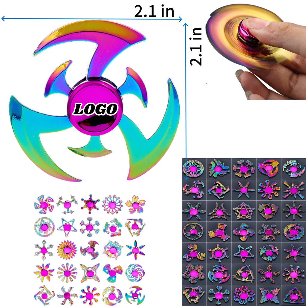 Colorful Alloy Finger Spinner