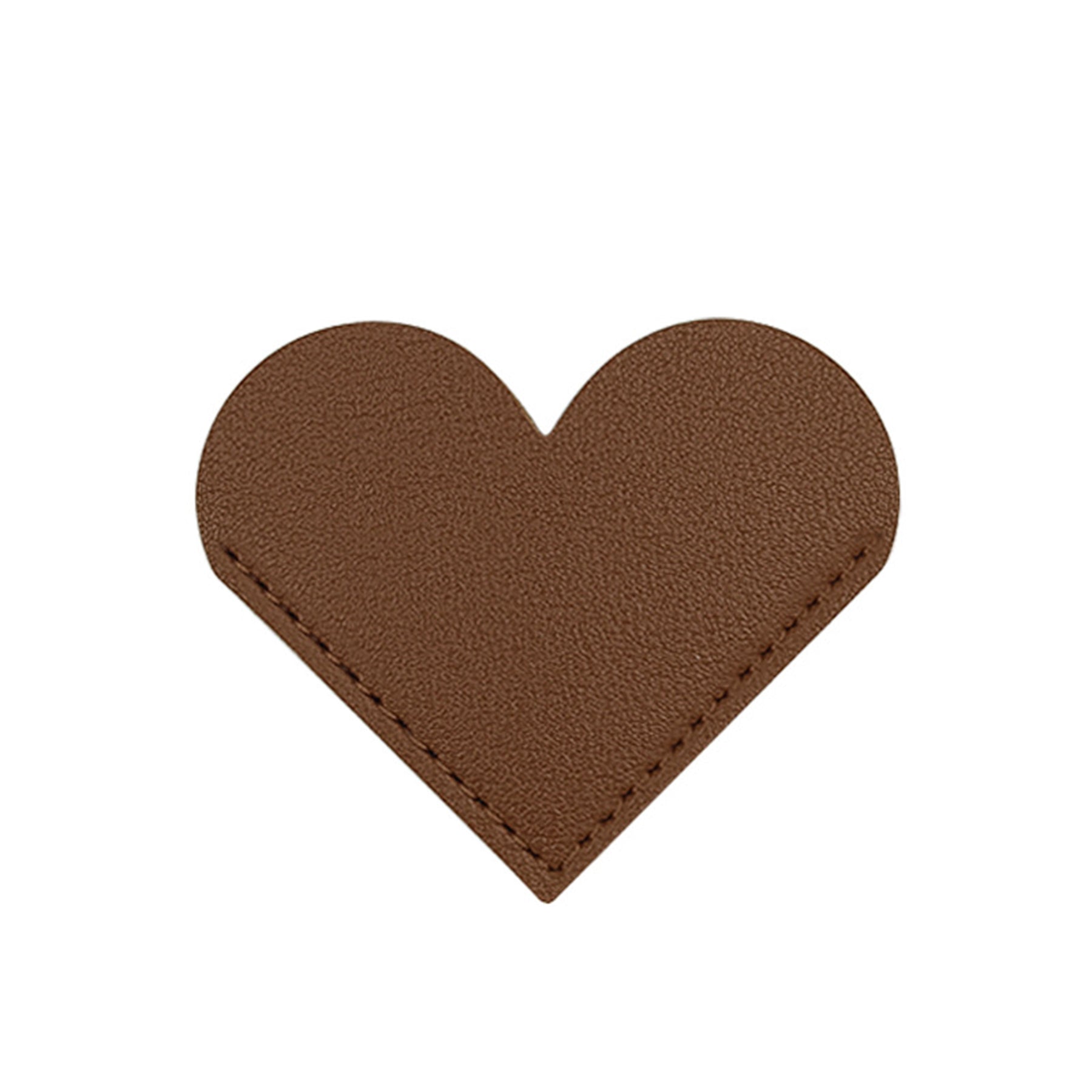 Heart Shaped Leather Bookmark