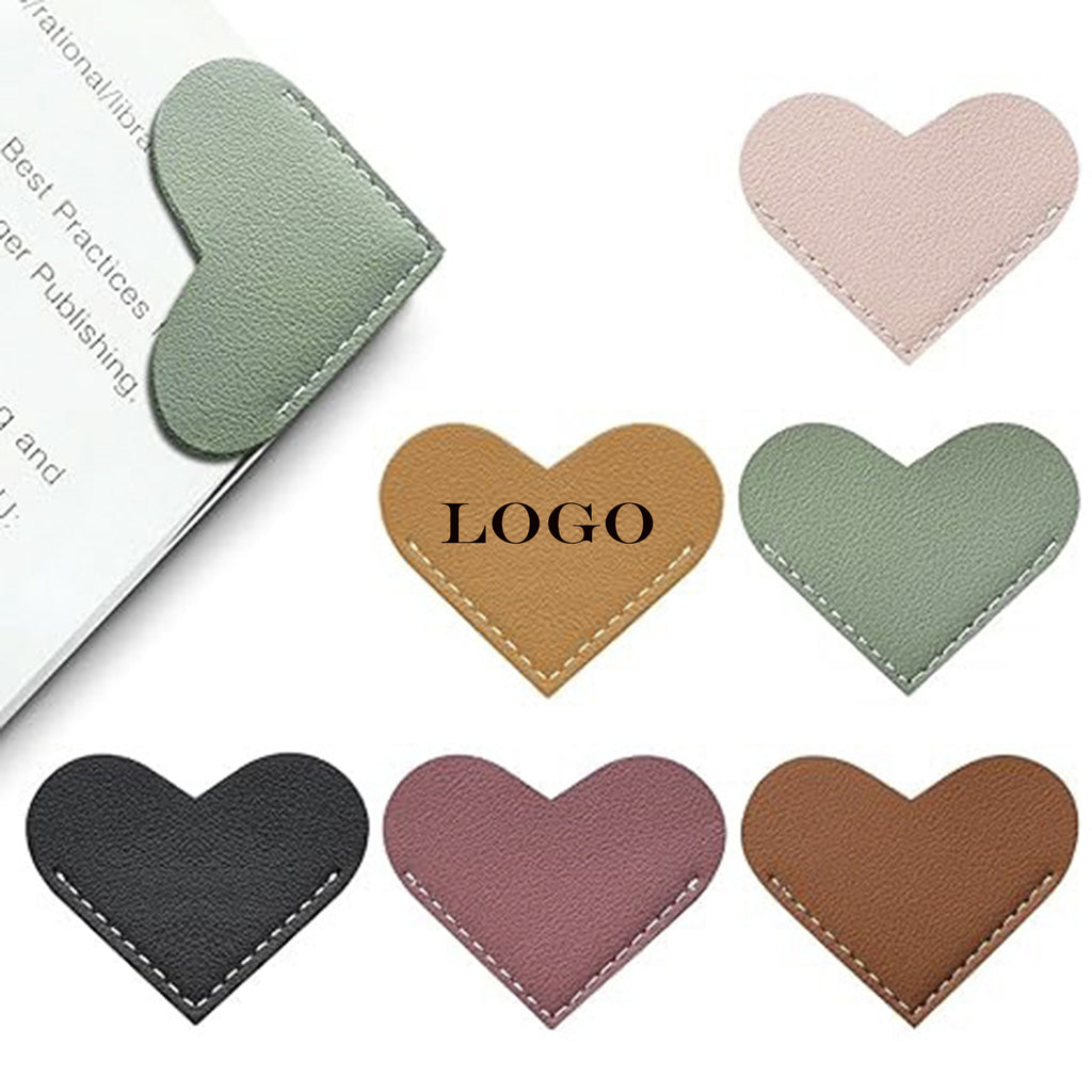 Portable Heart-Shaped Bookmark