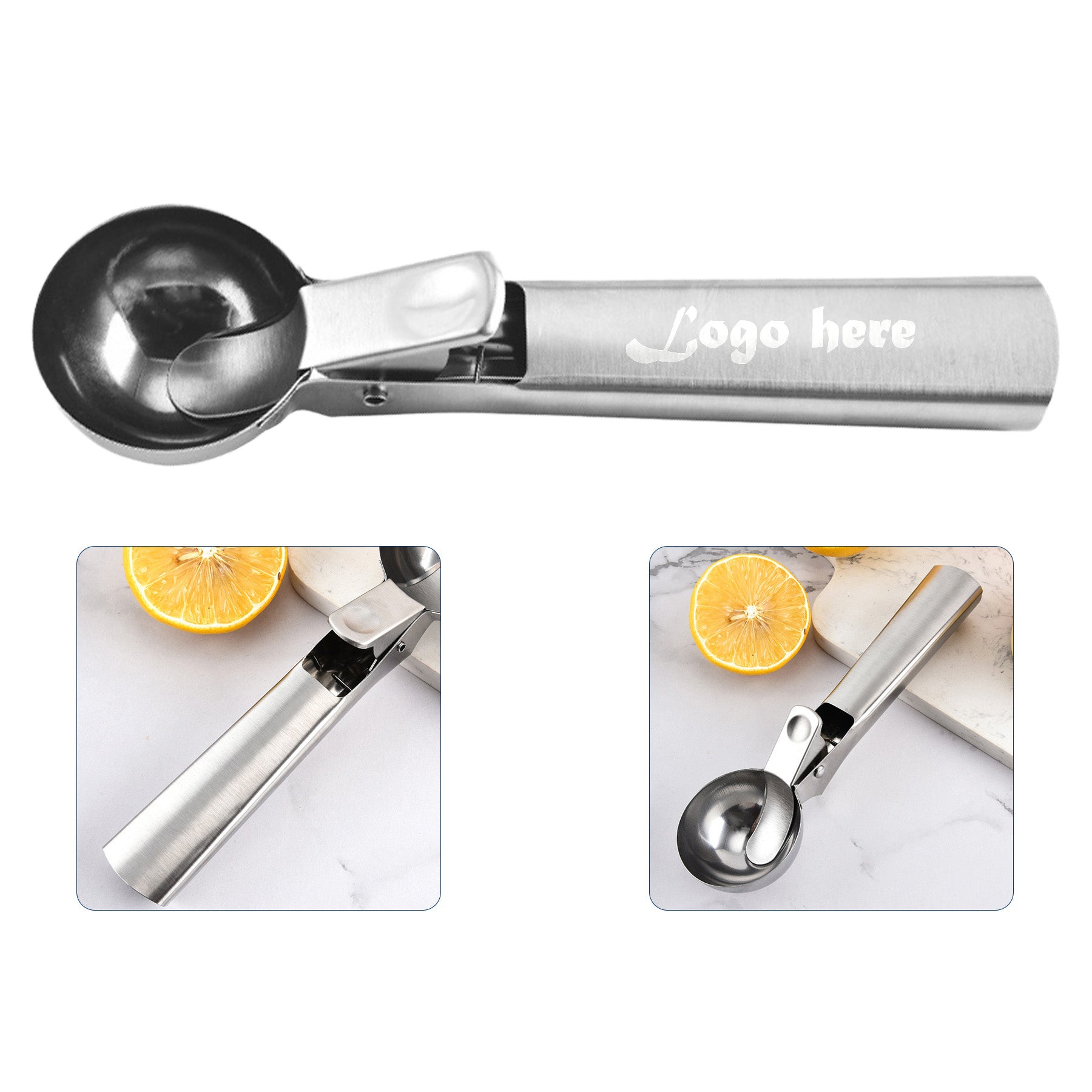 Ice Cream Scooper Stainless Steel