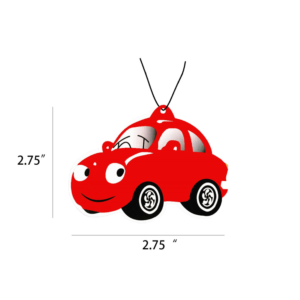 Car Shape Full Color Printed Air Freshener up to 10 sq inches