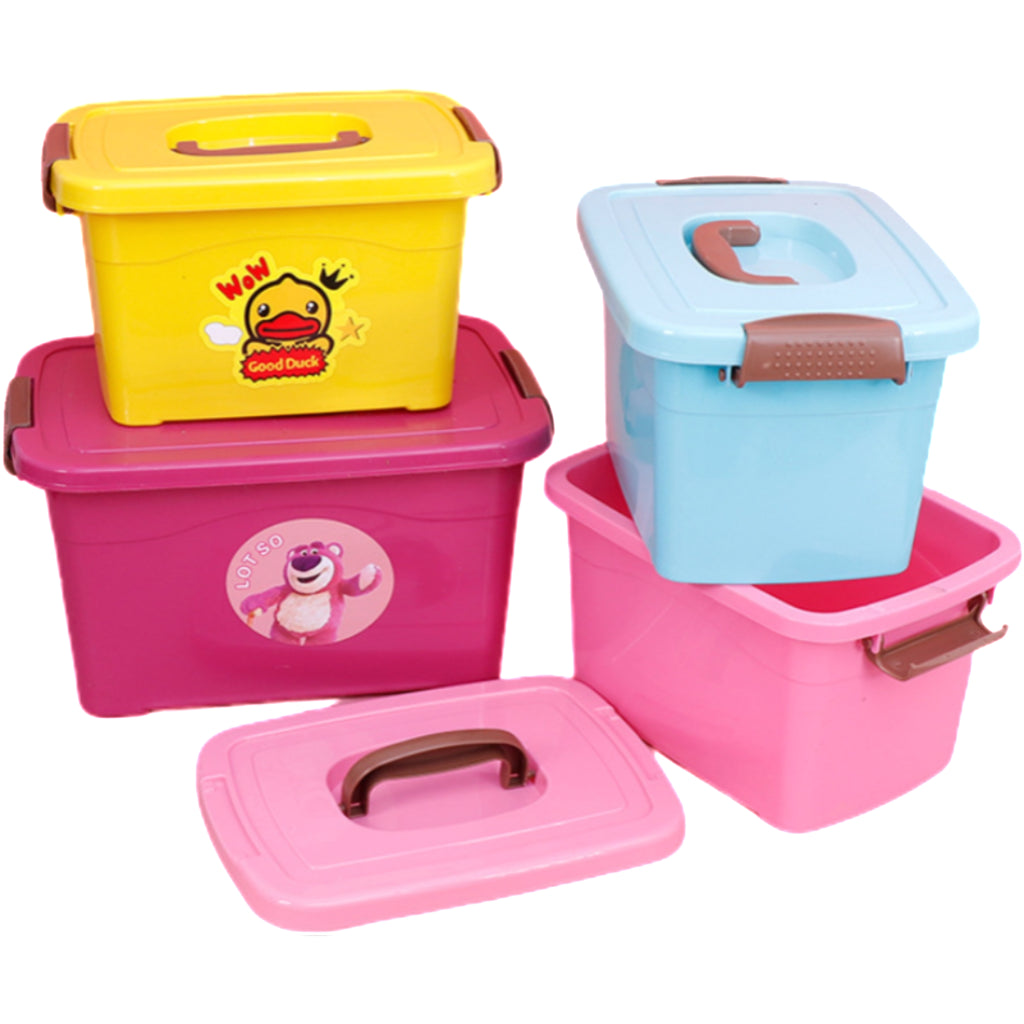 Cartoon - themed Lidded Storage Box