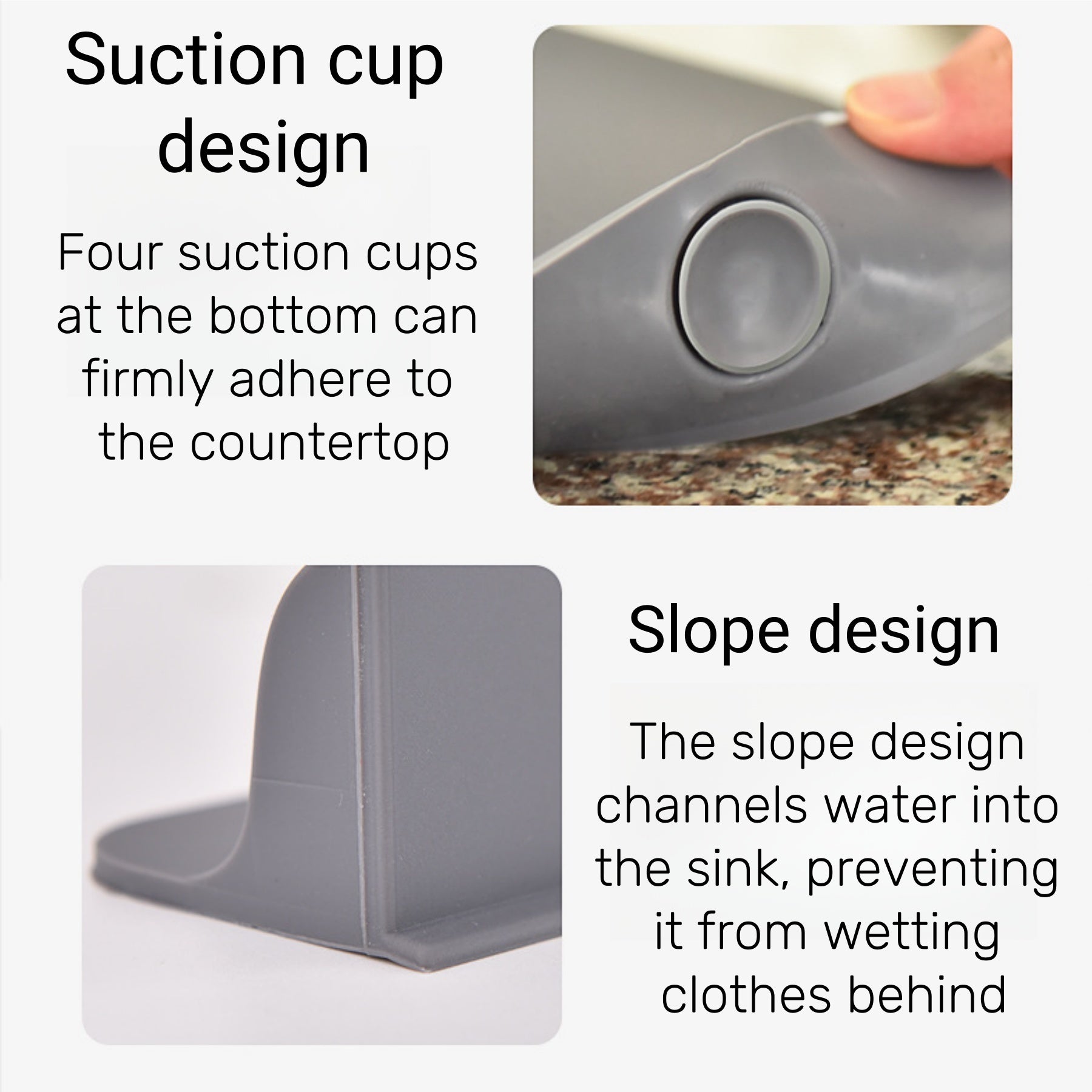 Silica Gel Water Baffle For Vegetable - Washing Sink