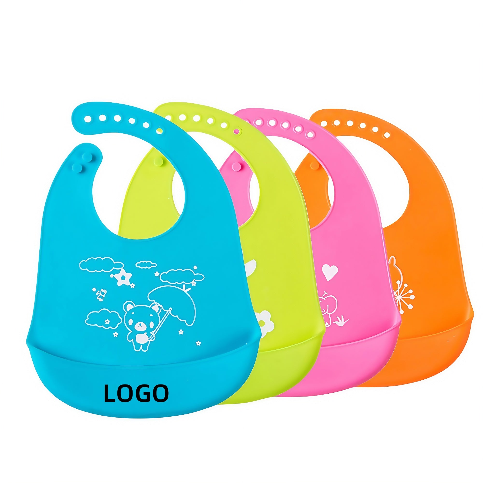 Silicone Baby Waterproof Bib