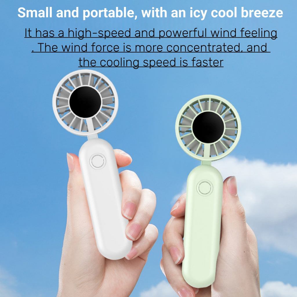 Digital - Display Folding Desktop Fan