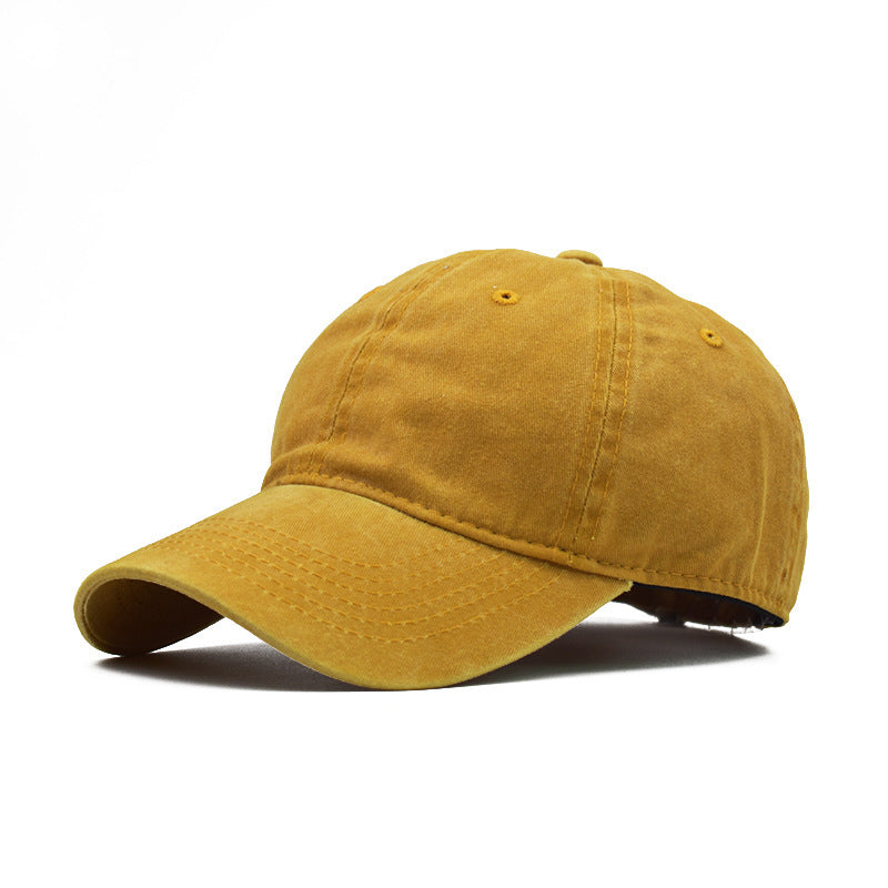 Adjustable Washed Baseball Cap