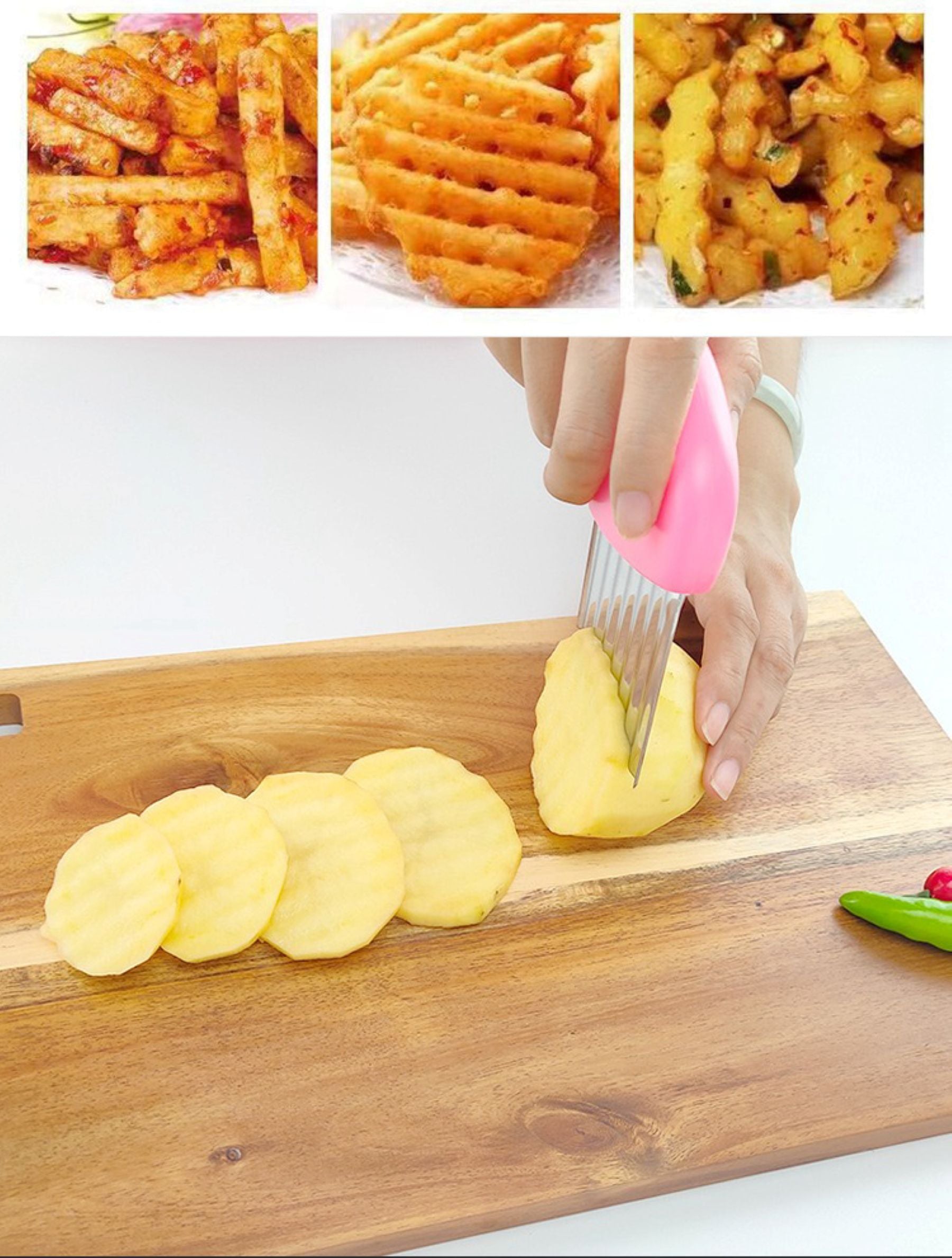 Potato Wave Knife