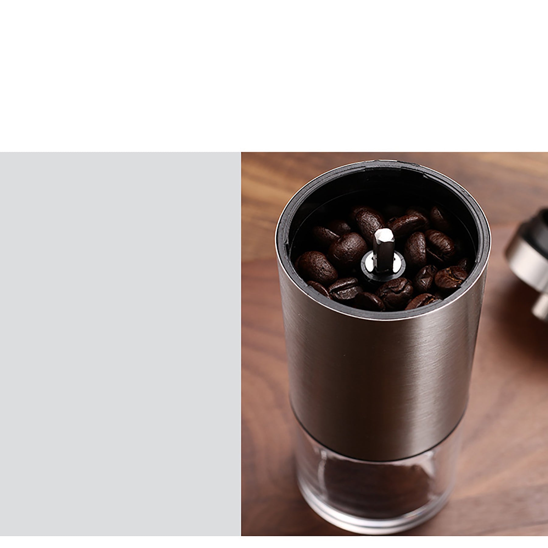 Hand-Grinding Coffee Cup