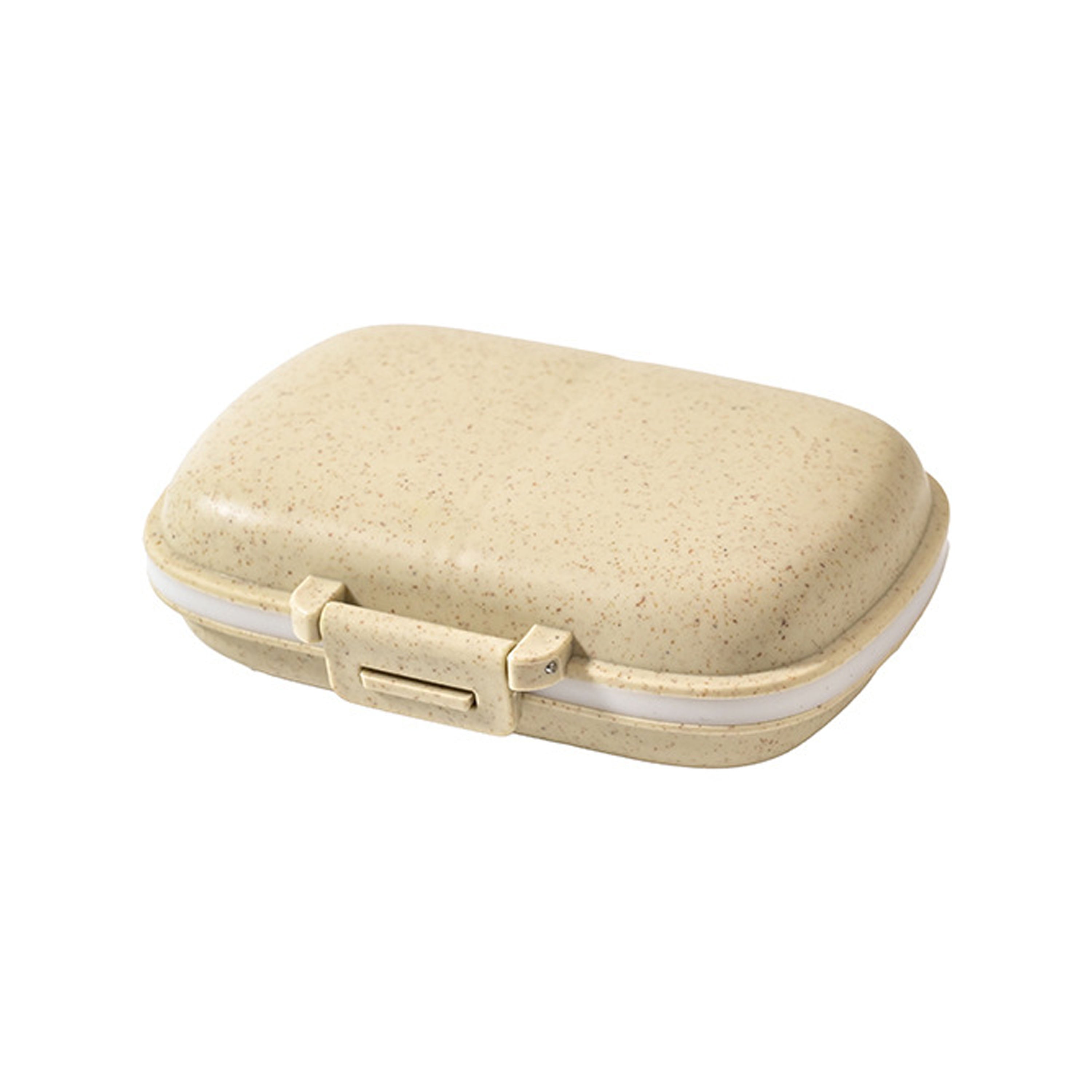 Portable Flip-Top Compartmentalized Pill Boxes