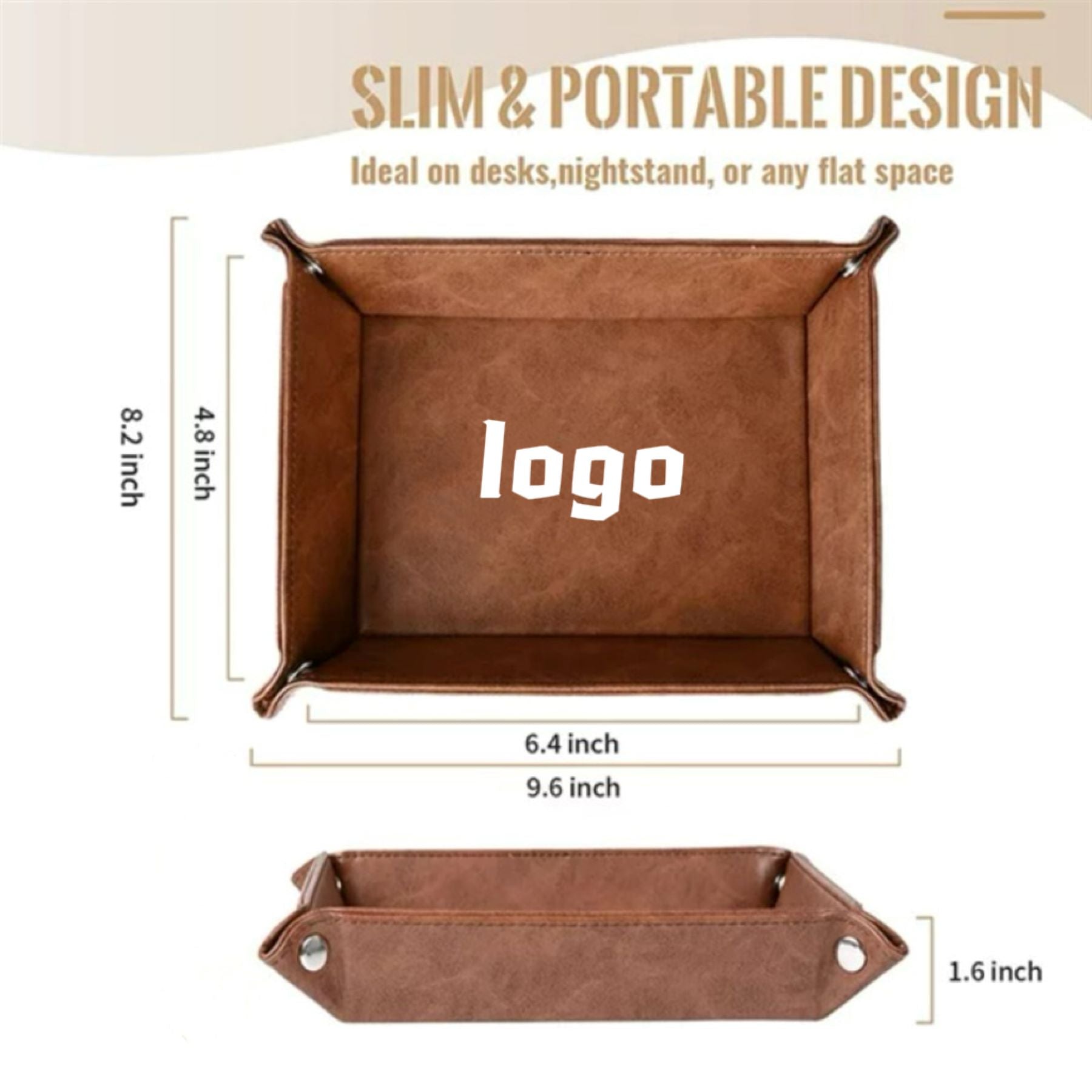 Household Folding Storage Tray