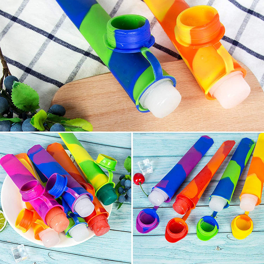 Silicone Popsicle Ice Pop Maker Molds
