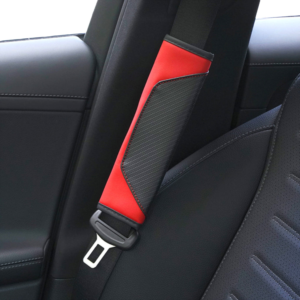 Leather Car Seat Belt Cover