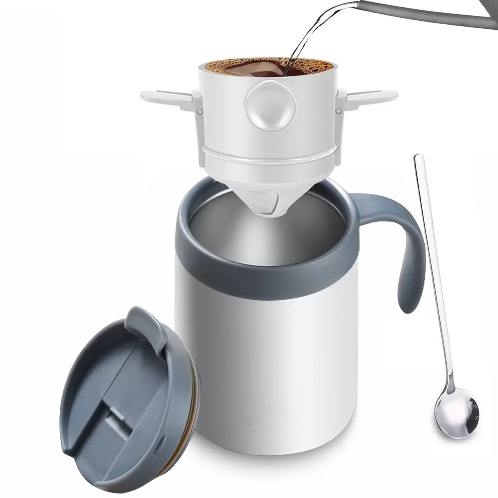 16.5 Oz. Portable Pour Over Coffee Dripper Set