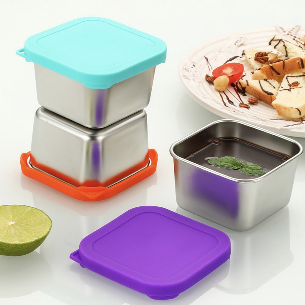 Stainless Steel Leak-Proof Dipping Sauce Dish