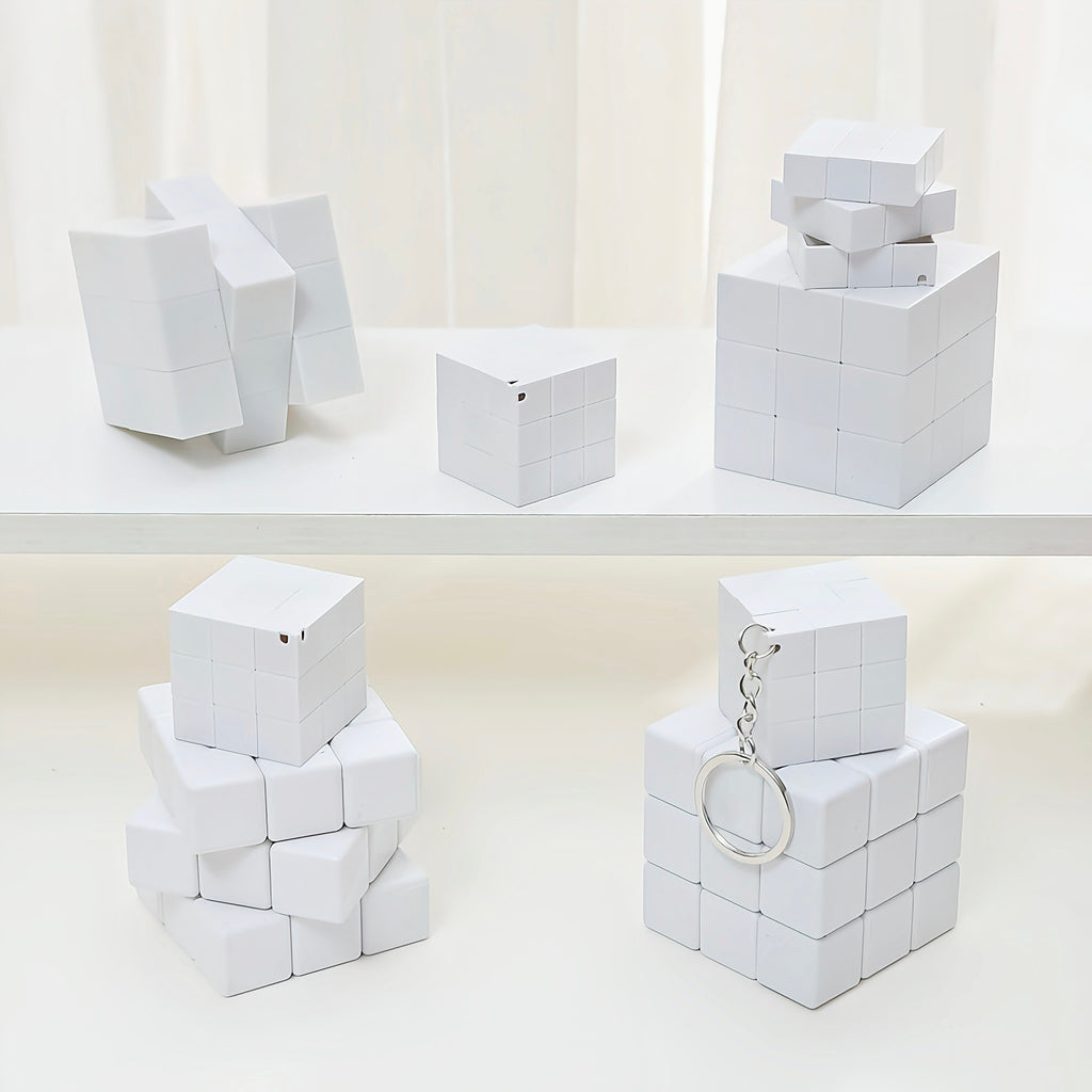 Puzzle Cube Key Chain