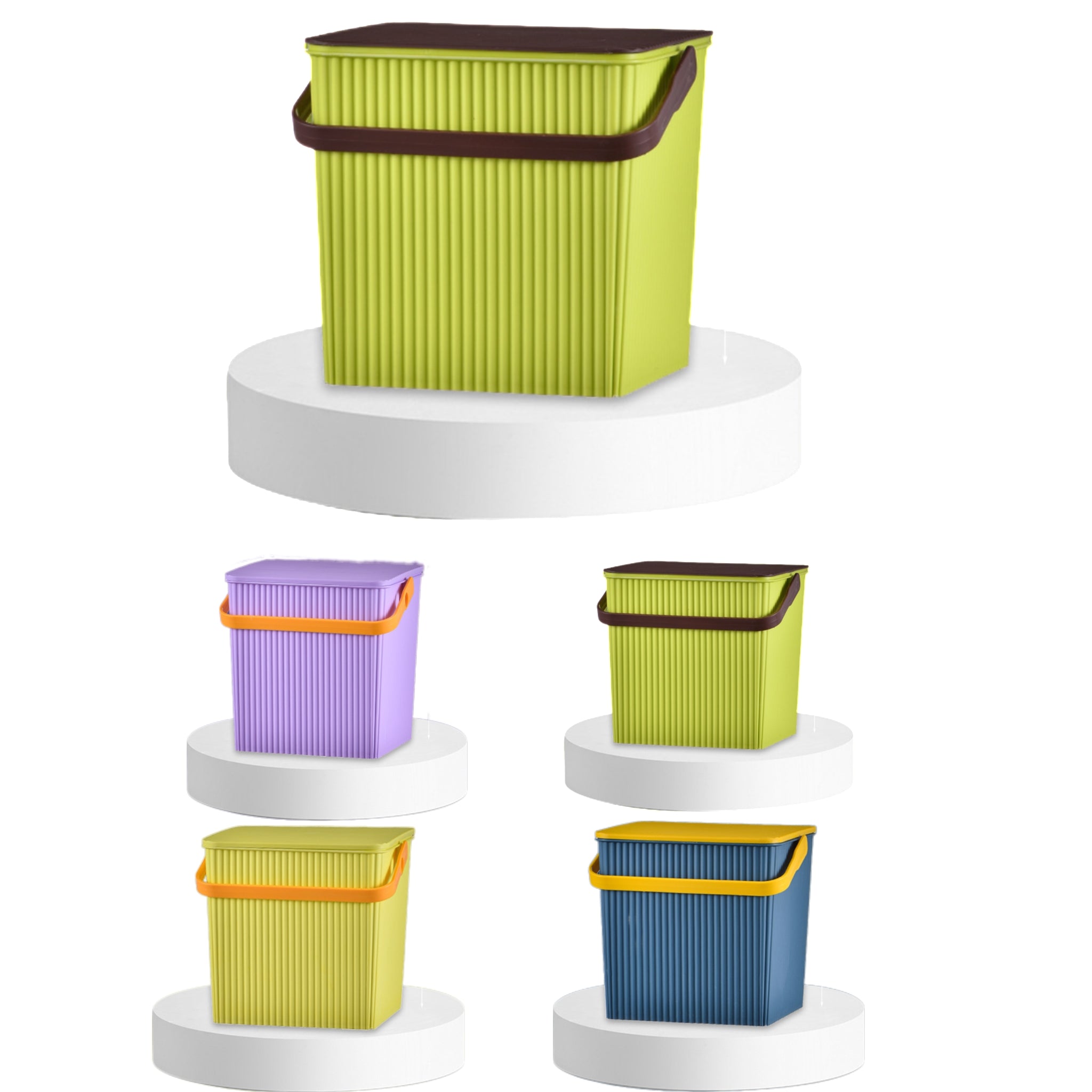 Household And Fishing Bucket For Storage And As A Seat