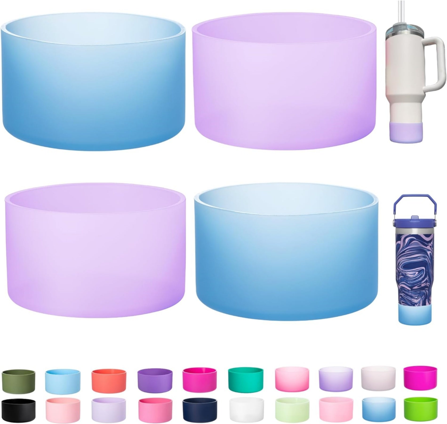 Silicone Bumper Boot For 32 Oz &40 Oz Tumbler