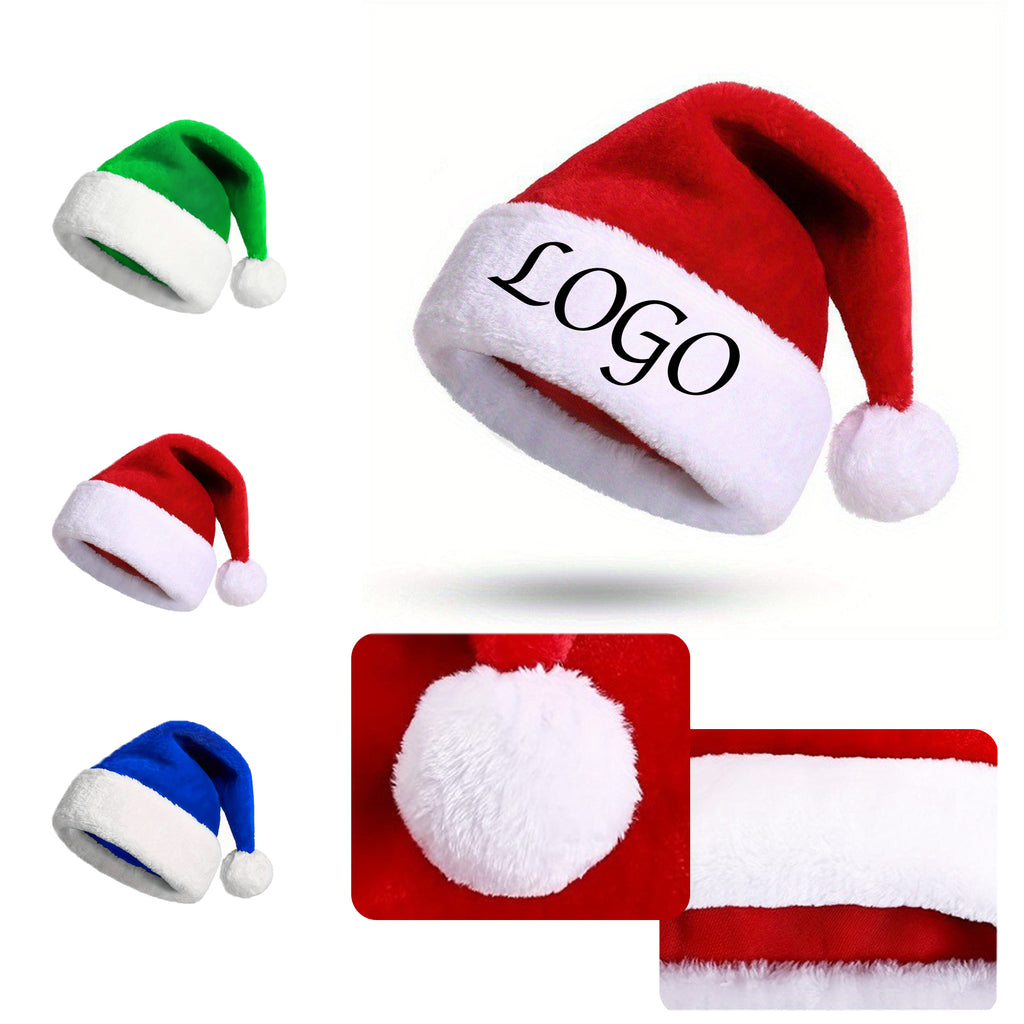 Plush Xmas Cap Hat