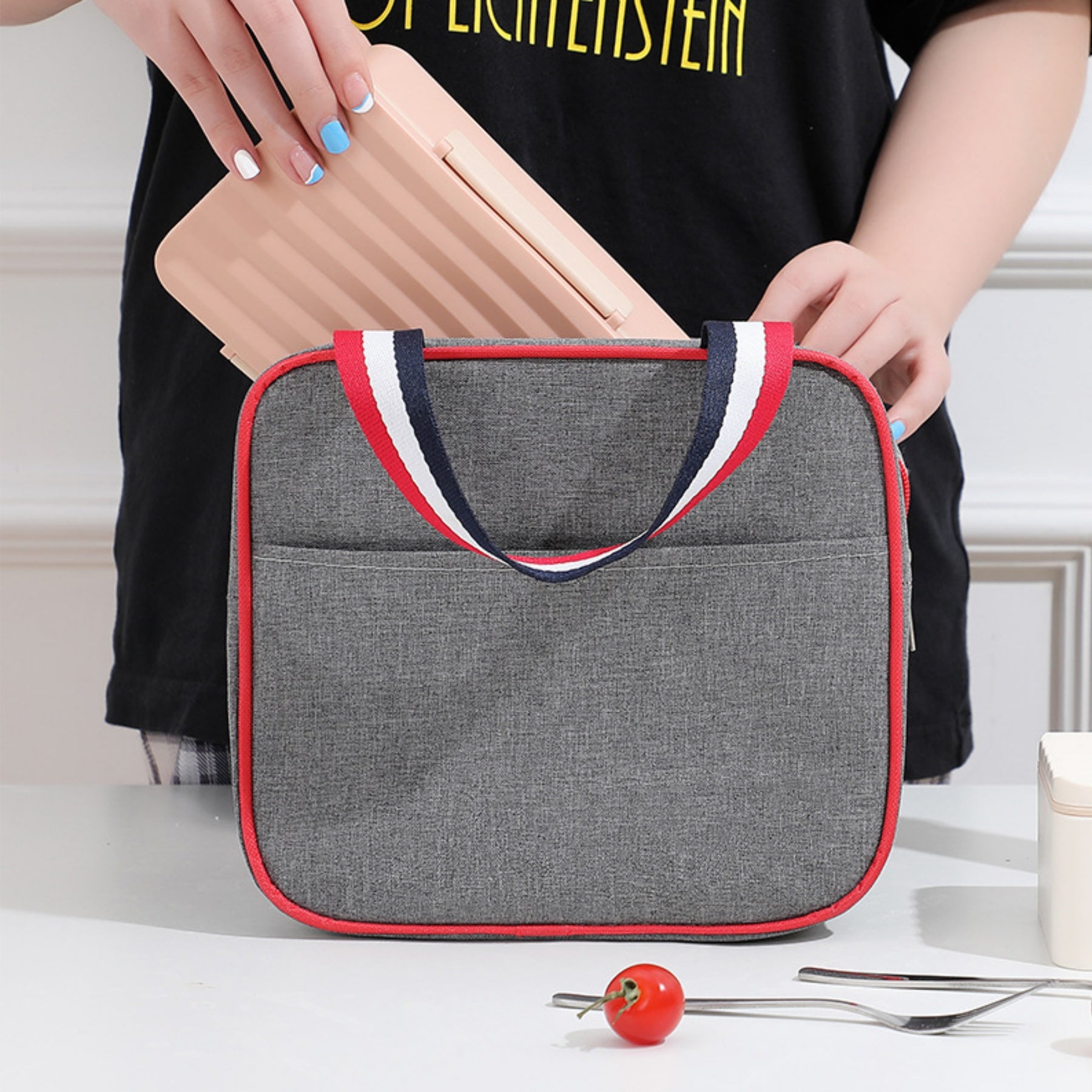 Cationic Insulated Lunch Bag