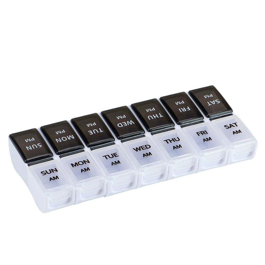 14-Compartment Detachable Medicine Box For A Week
