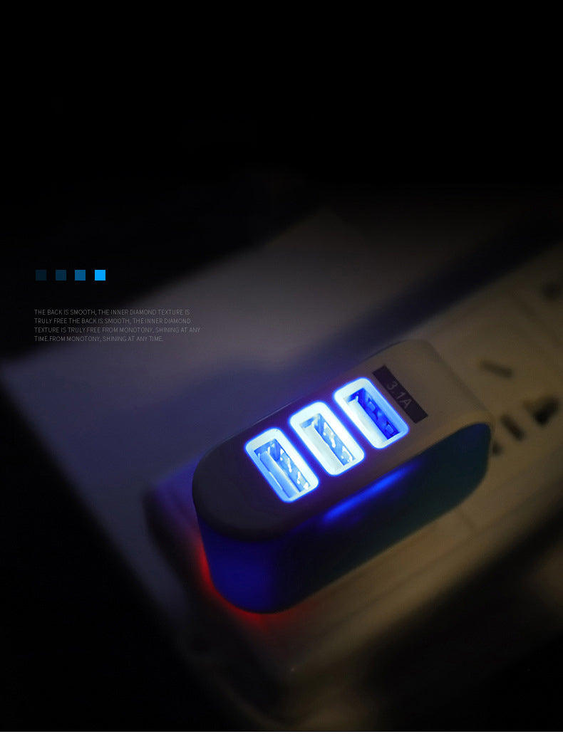 3 Port Usb Charger