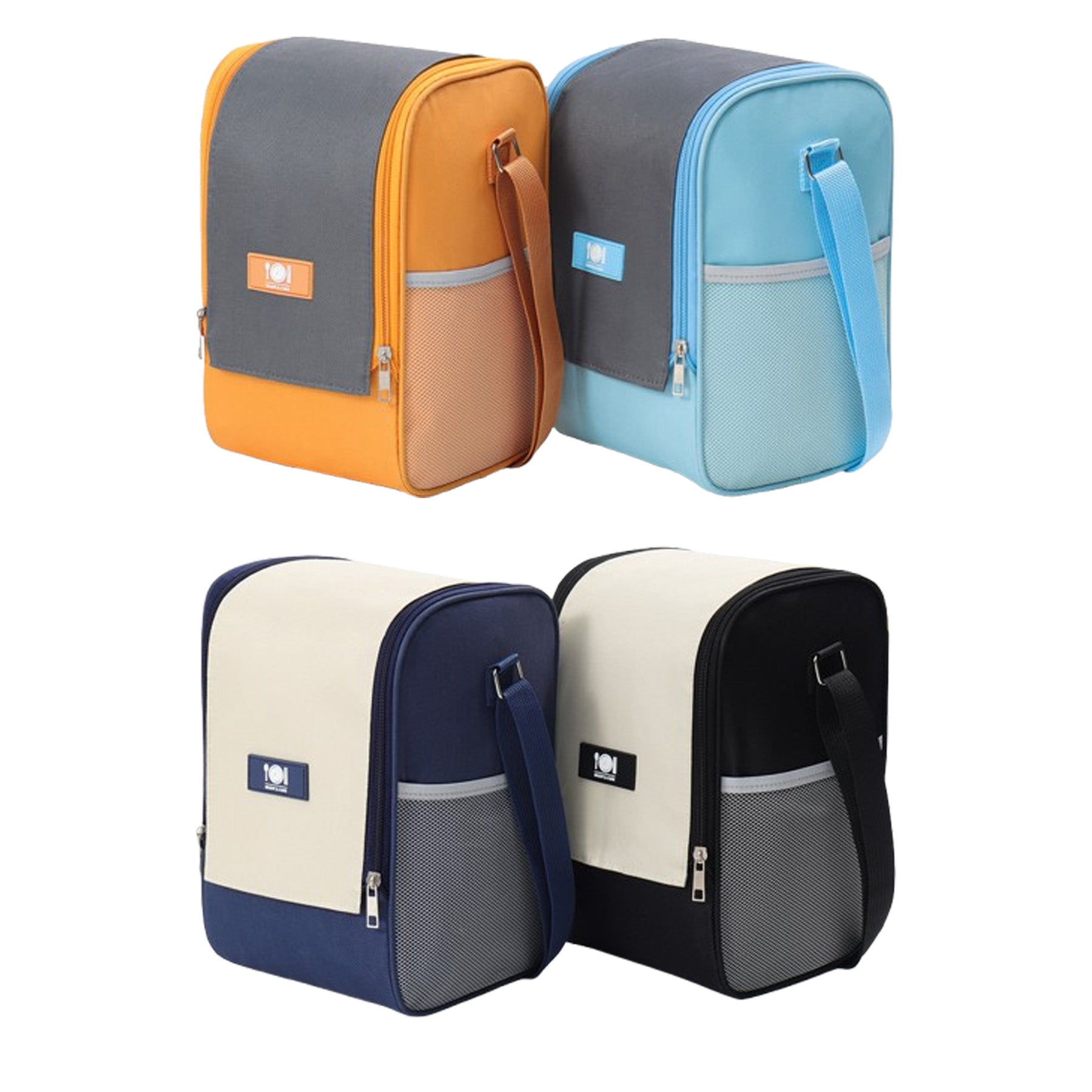 Rectangular Coloring Strap Shoulder Strap Thermal Bag