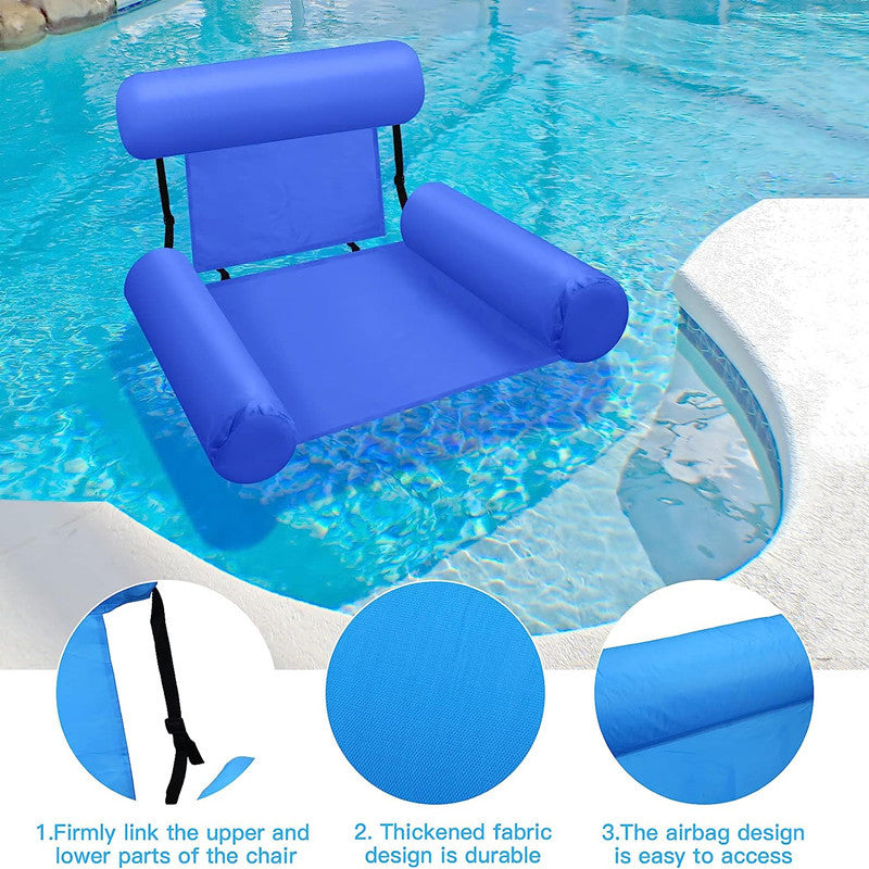 Inflatable Floating Water Hammock Float Pool Bed