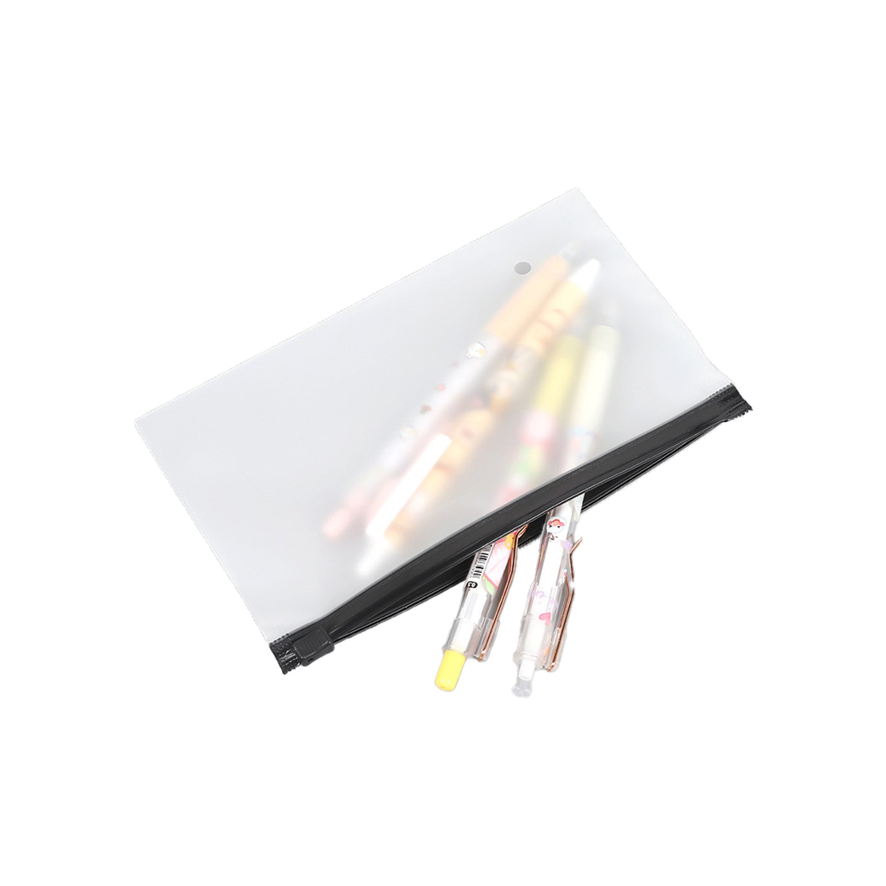 Transparent Resealable Pull-Tab Bag