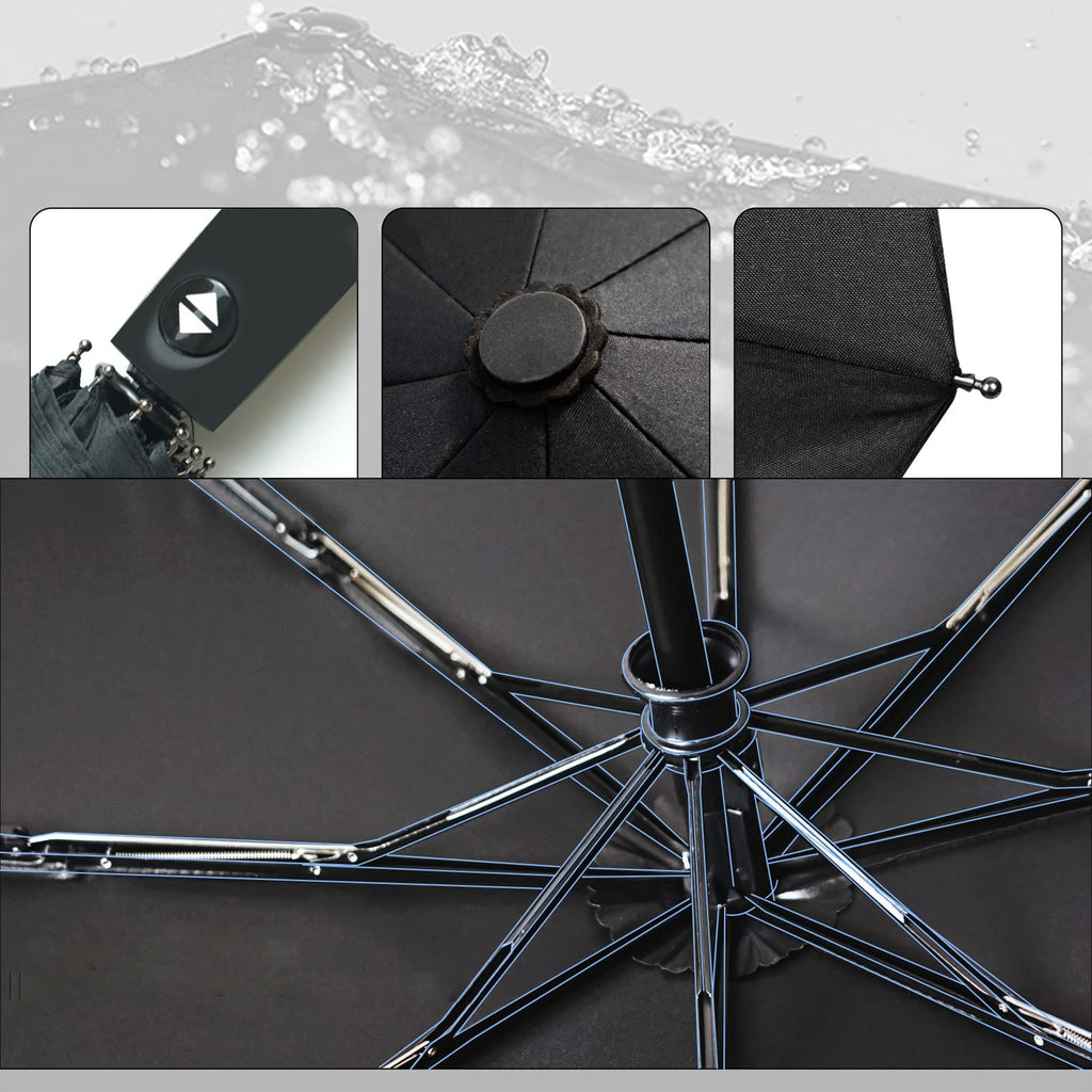 Auto Open Close Compact Folding Umbrella