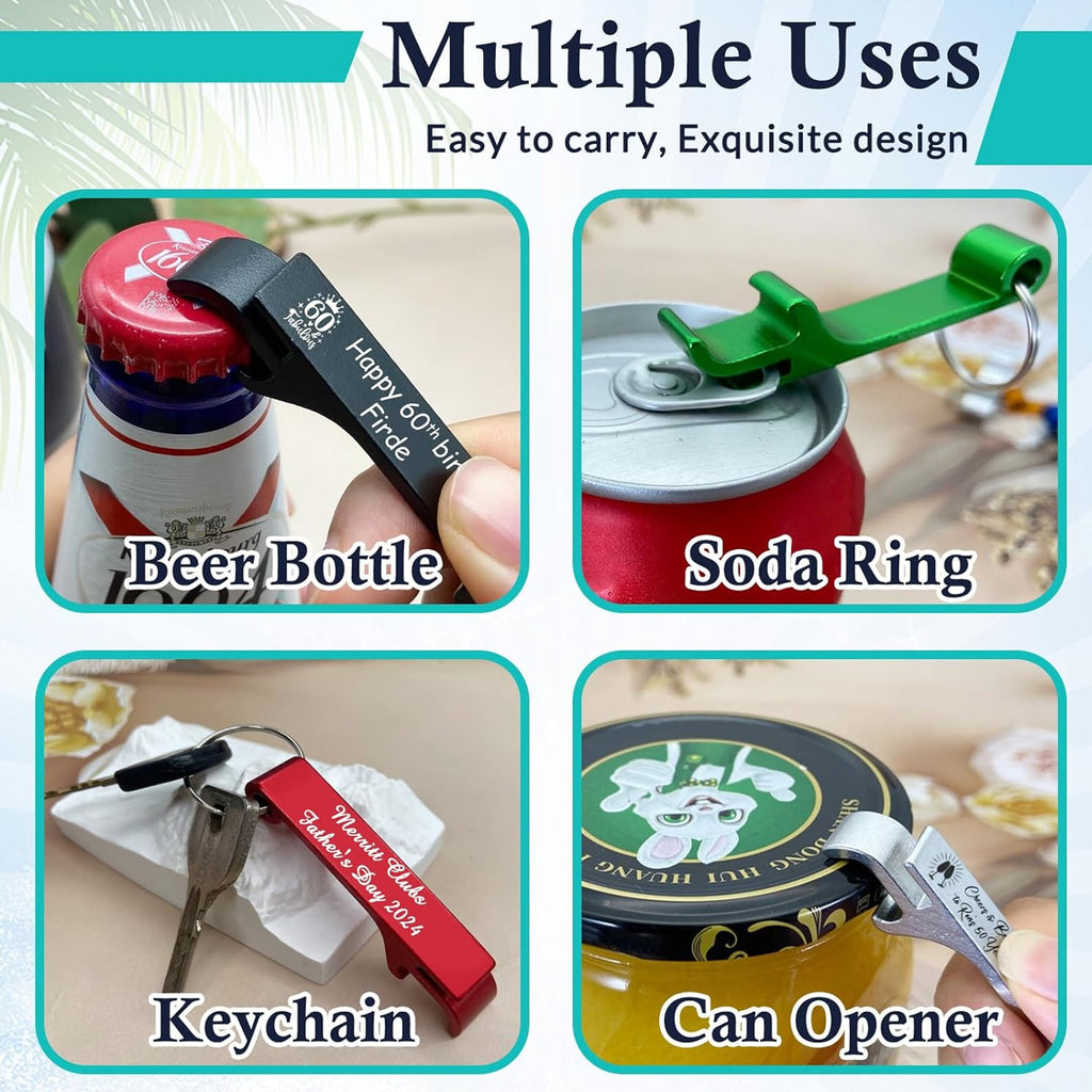 Colorful Beer Bottle Openers